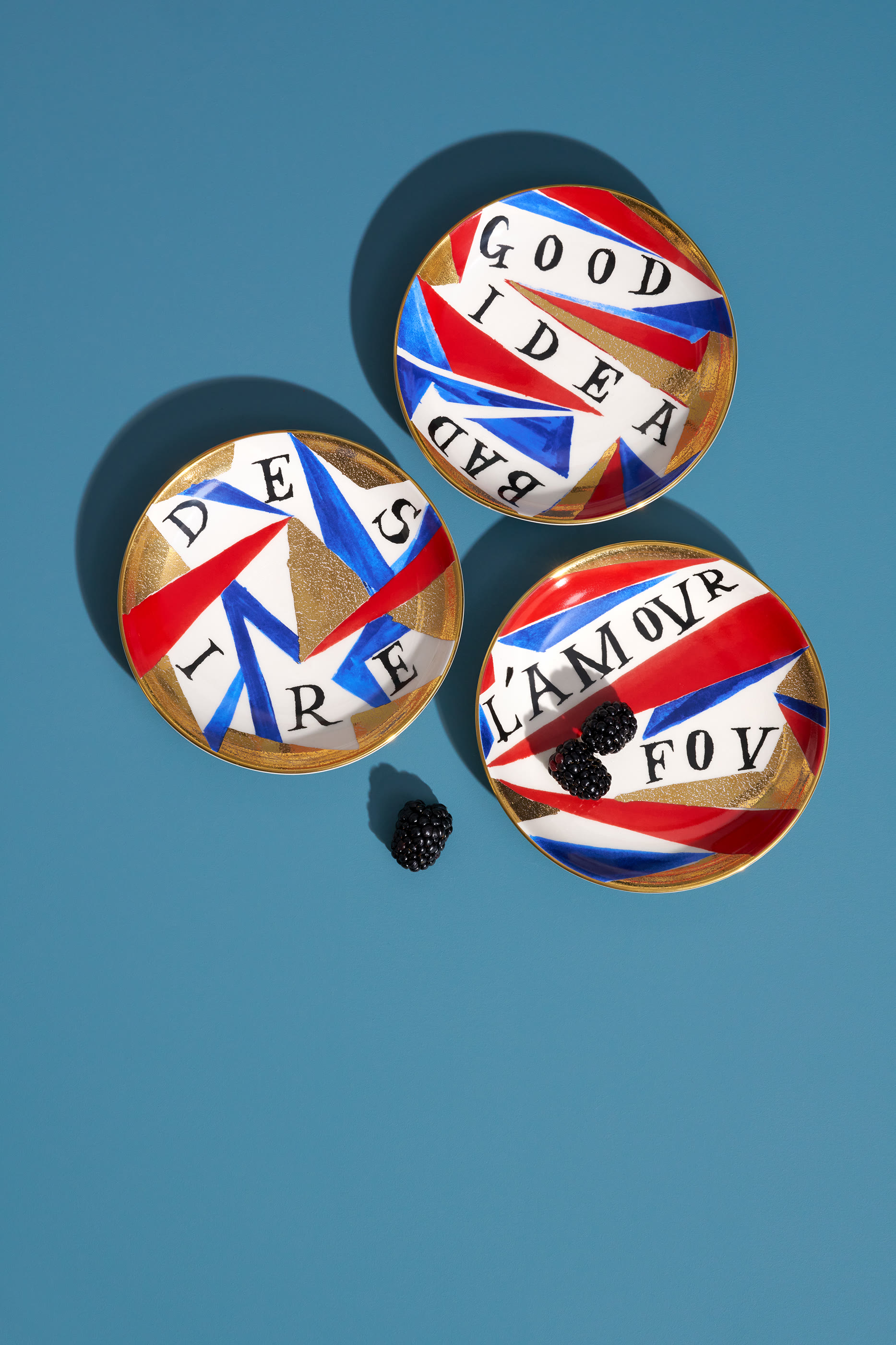 طبق روان هوفمان بنقشة ديزاير