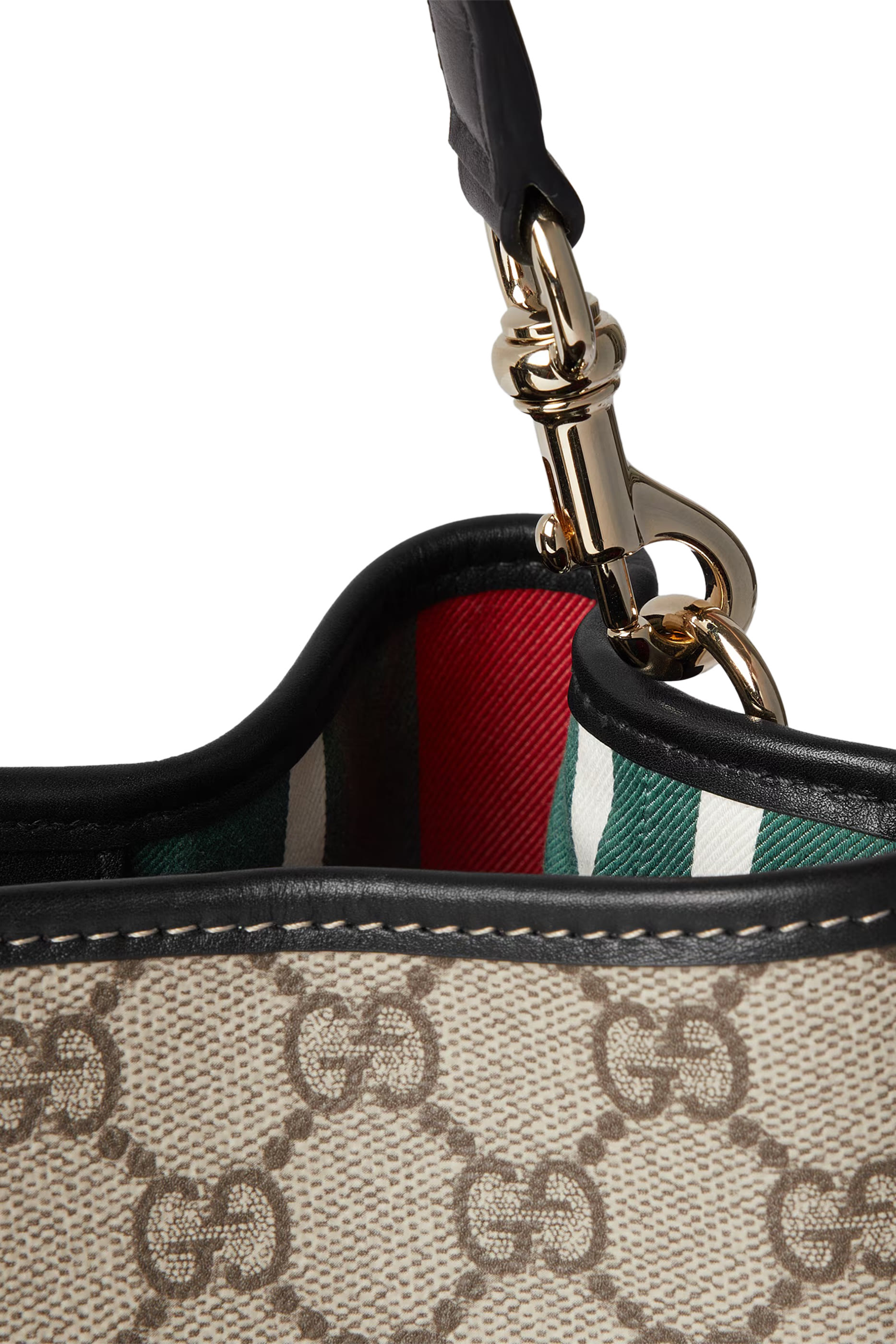 حقيبة باكيت صغيرة بحرفي شعار الماركة