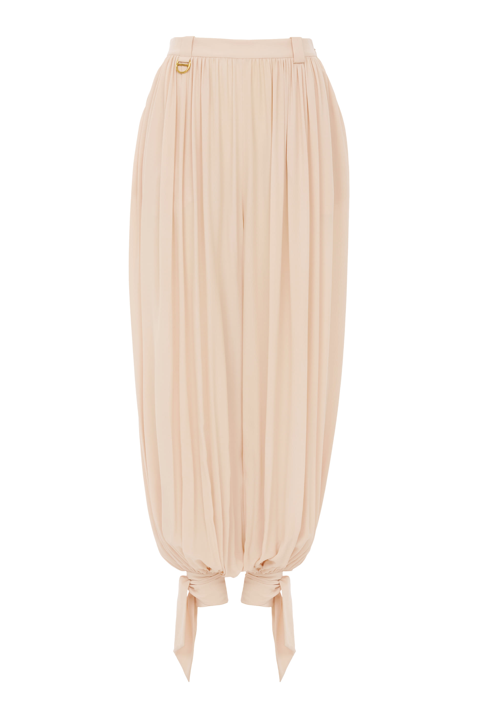 بنطال فلوي بطيات