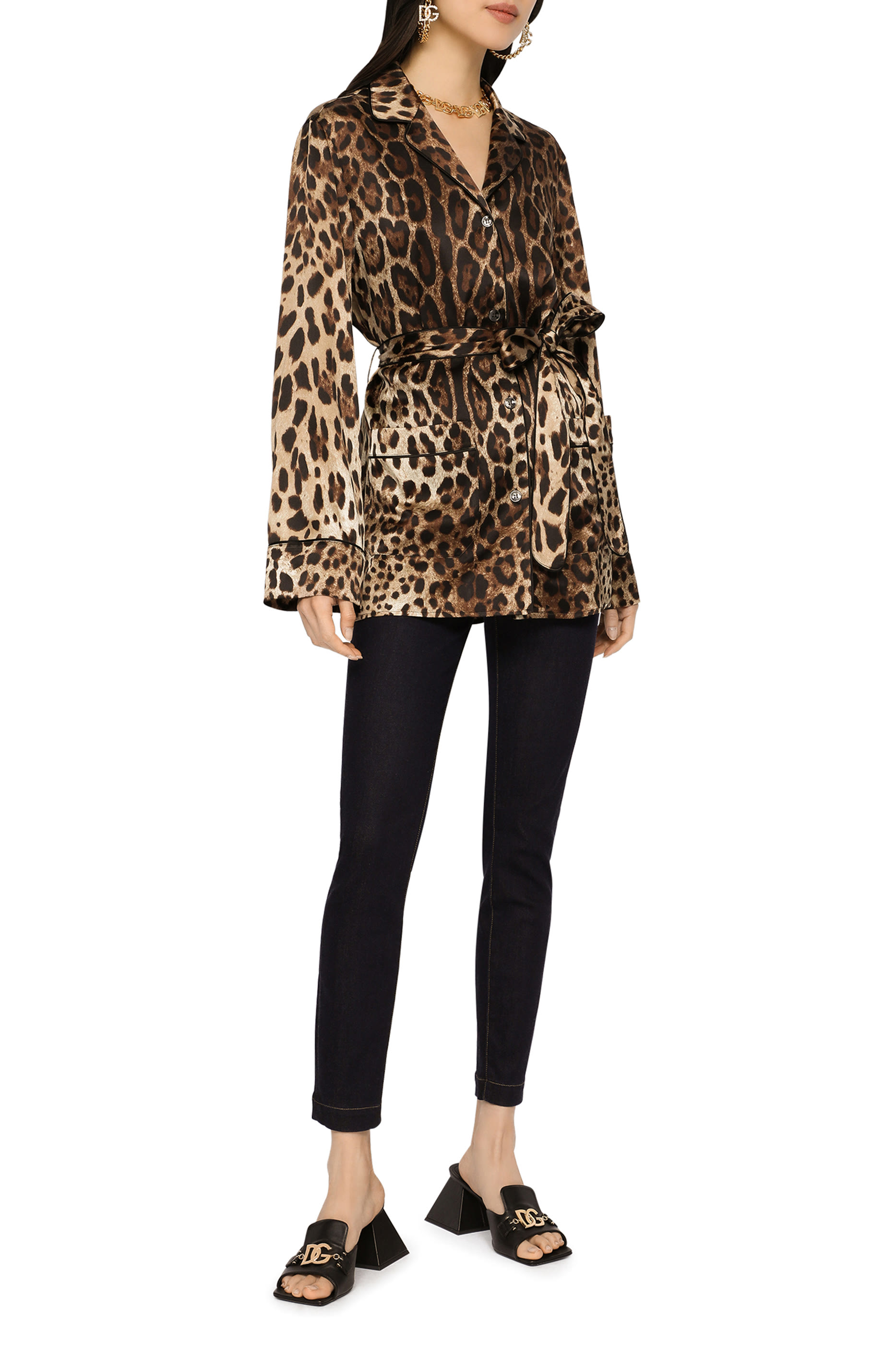 بنطال جينز غريس دنيم مطاطي