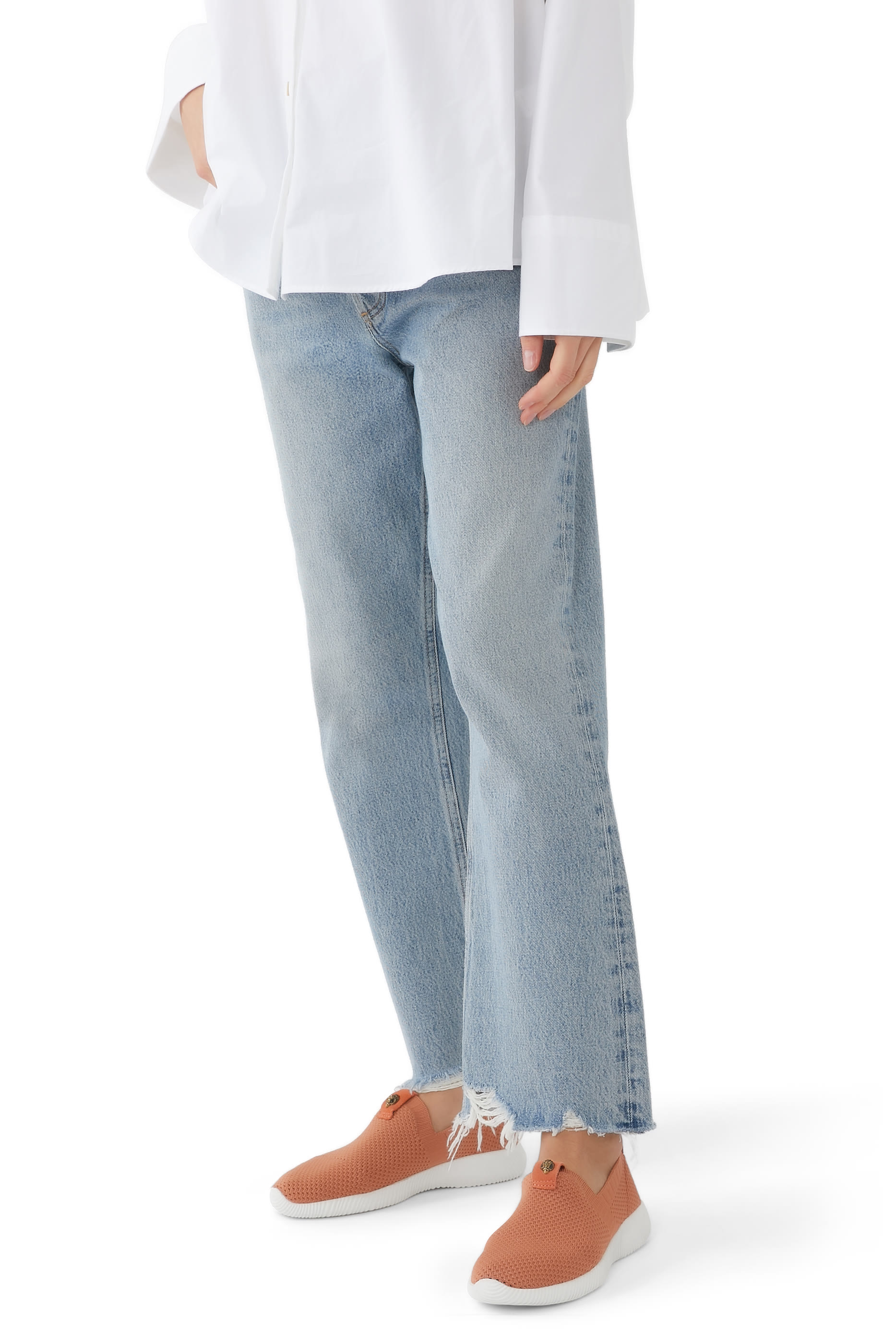 سنيكرز لورنا منسوج سهل الإرتداء مزين بحلية رأس النسر