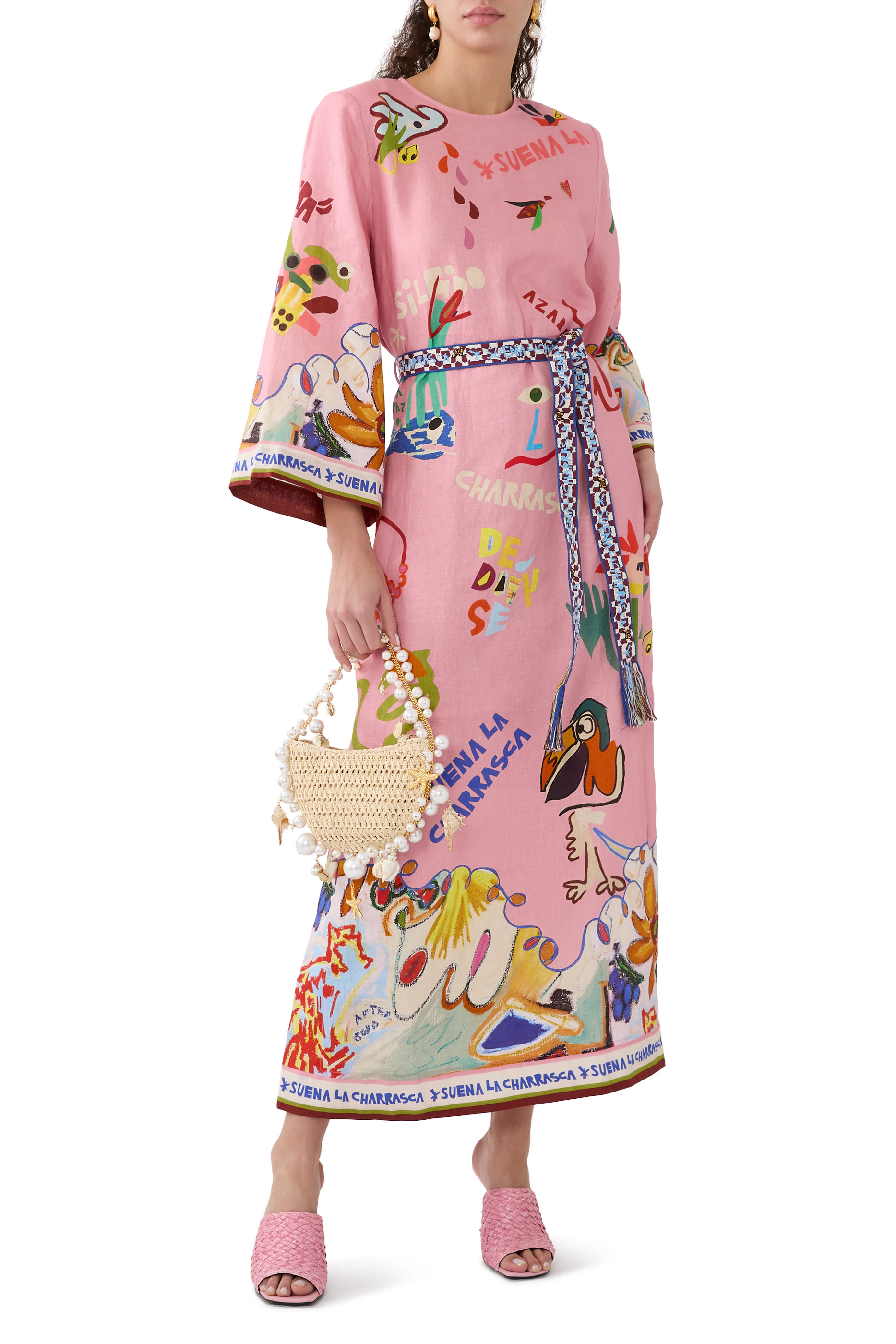 فستان لا شاراسكا متوسط الطول