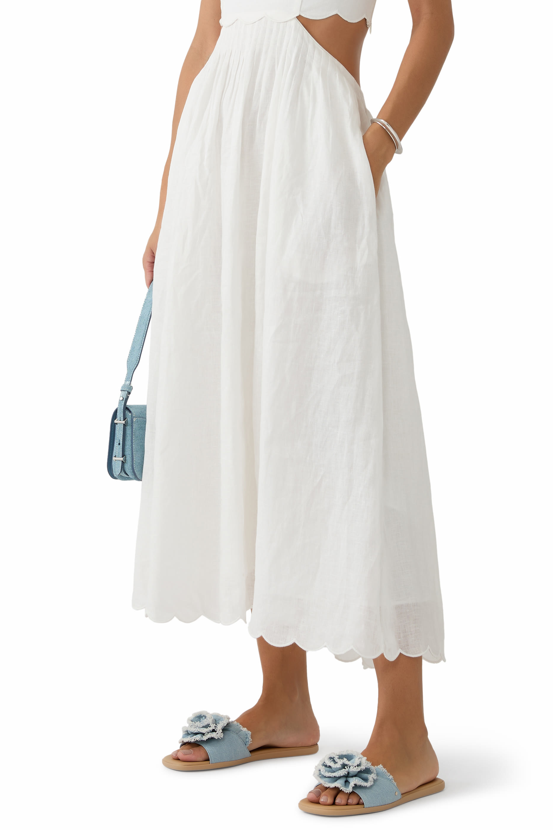 صندل فلوريش بكعب مسطح