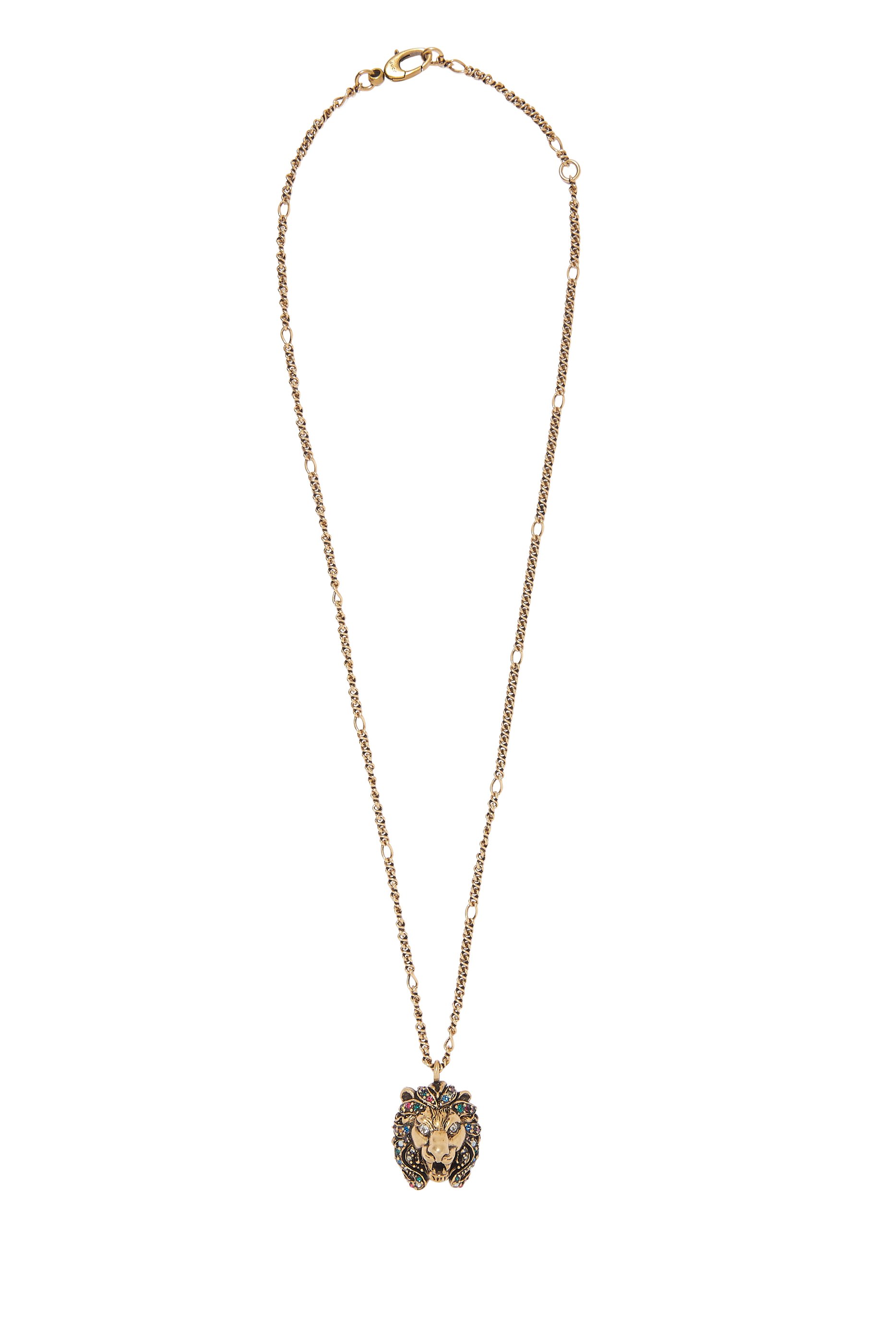 قلادة بدلاية رأس أسد