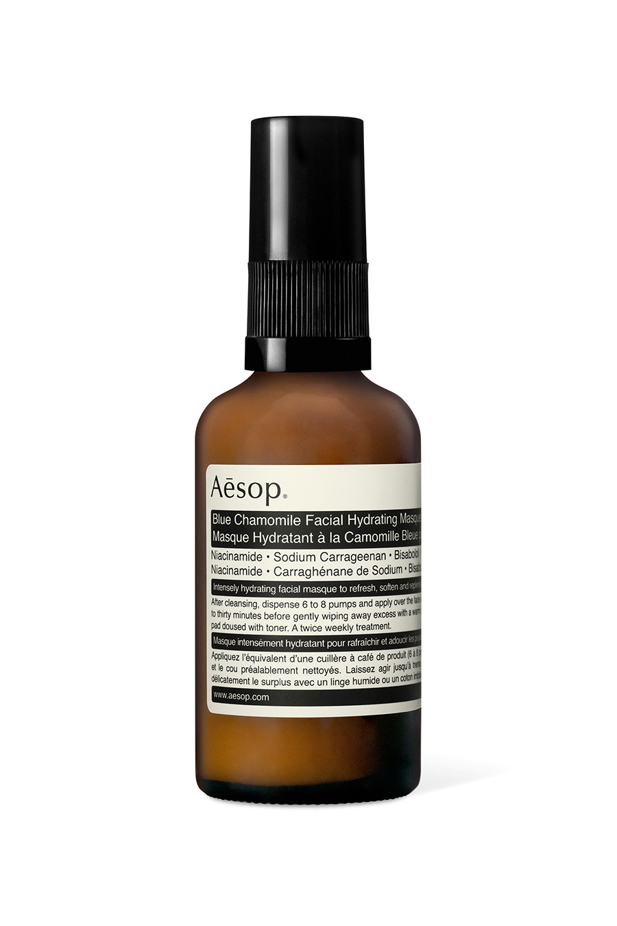 قناع ترطيب الوجه بالبابونج الأزرق