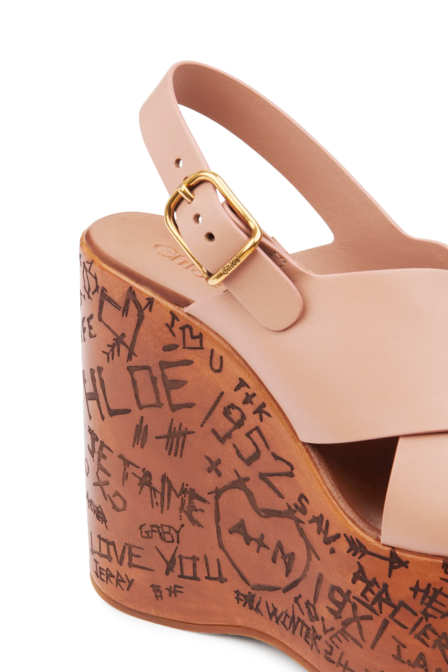 صندل ماكسيم 130 بكعب ويدج