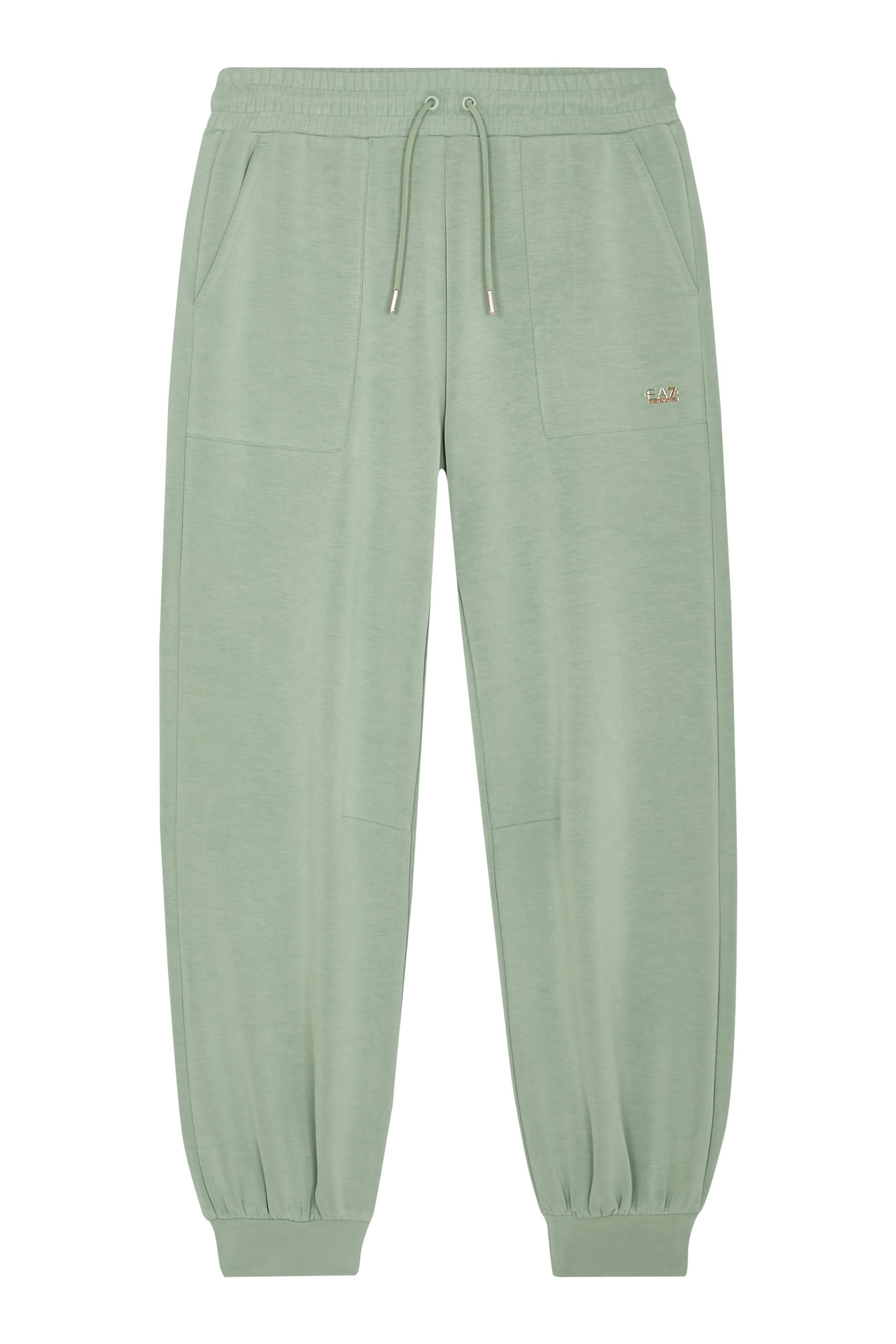 بنطال رياضي بقصة فضفاضة بشعار الماركة