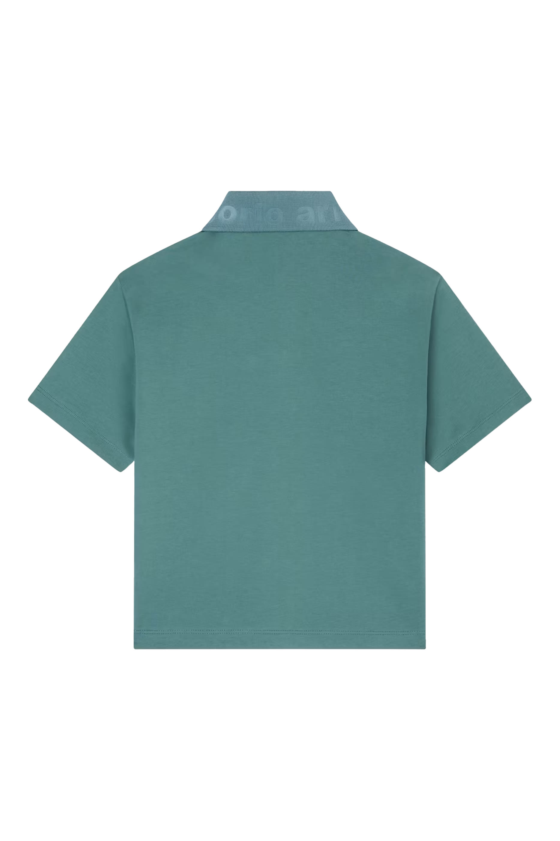 Kids Oversized Jersey Polo Shirt