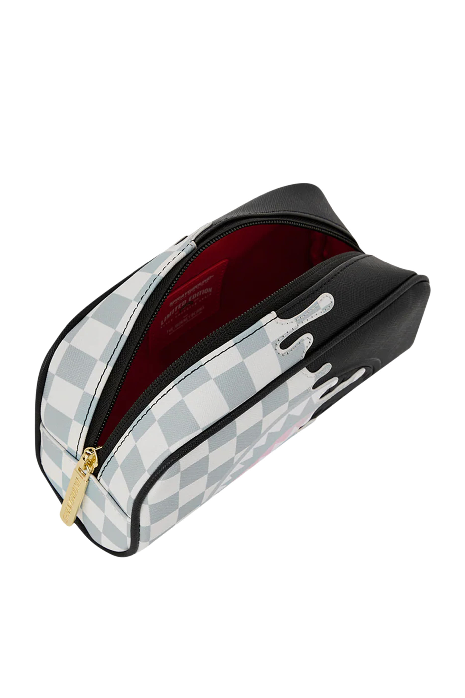 حقيبة صغيرة بنقشة قطرات بتصميم مظلل