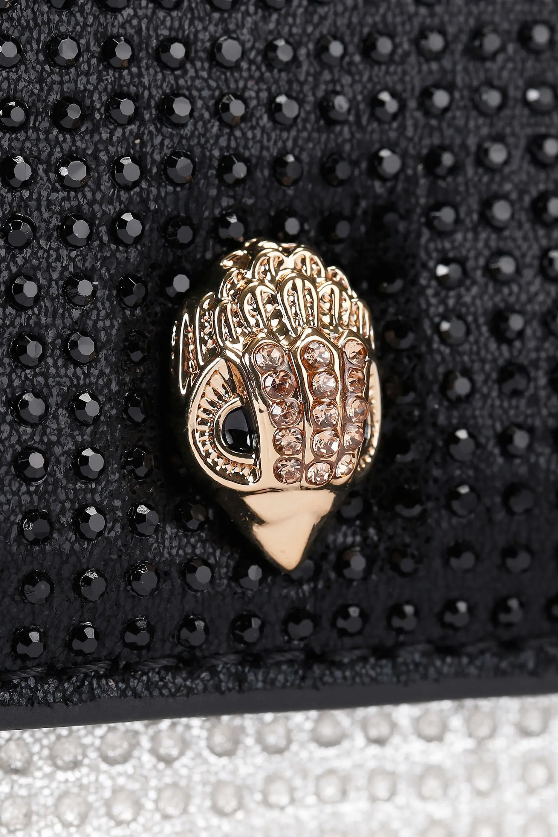 حقيبة كسنسينغتون صغيرة مرصعة بكريستال