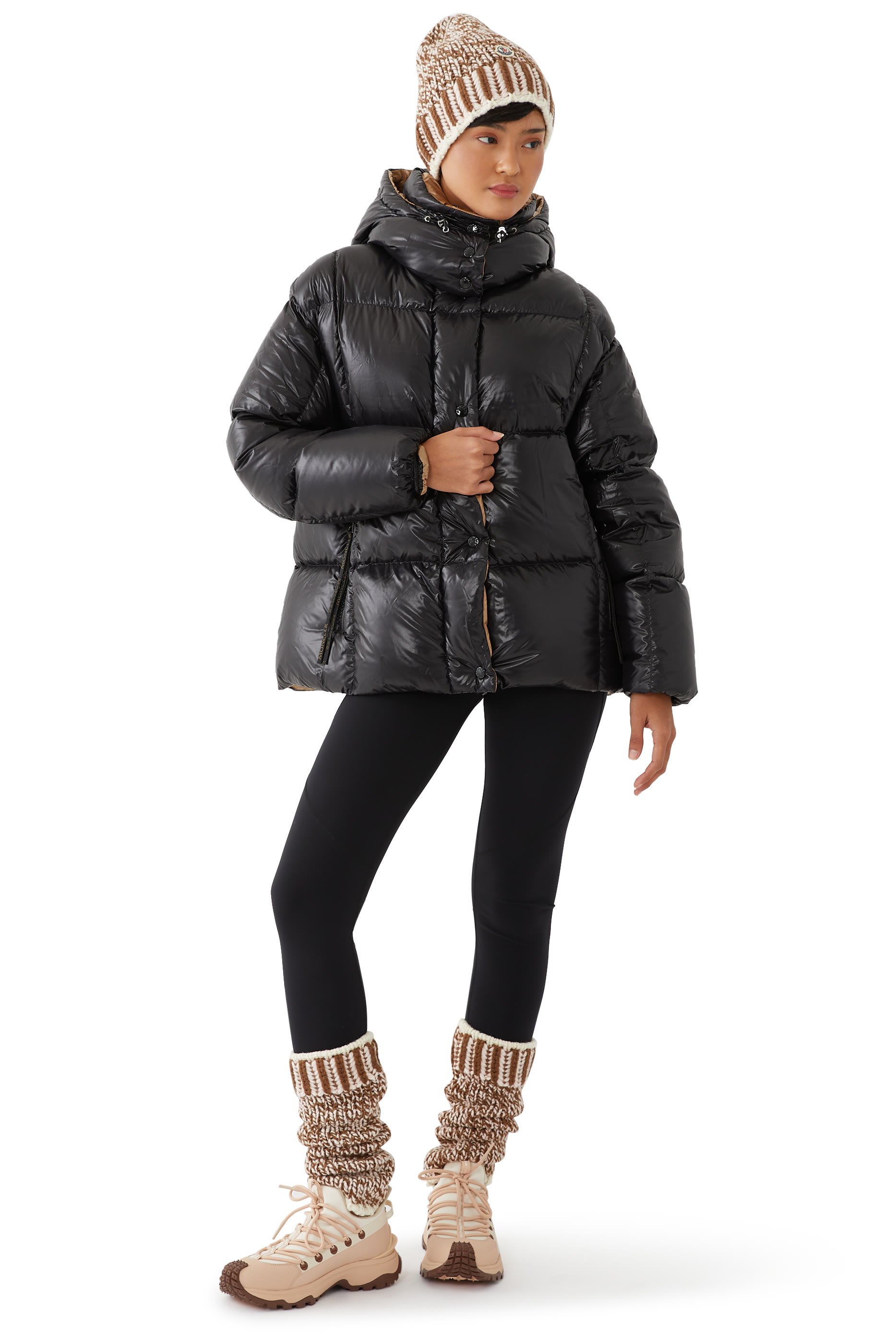 جاكيت بارانا مبطن بالزغب