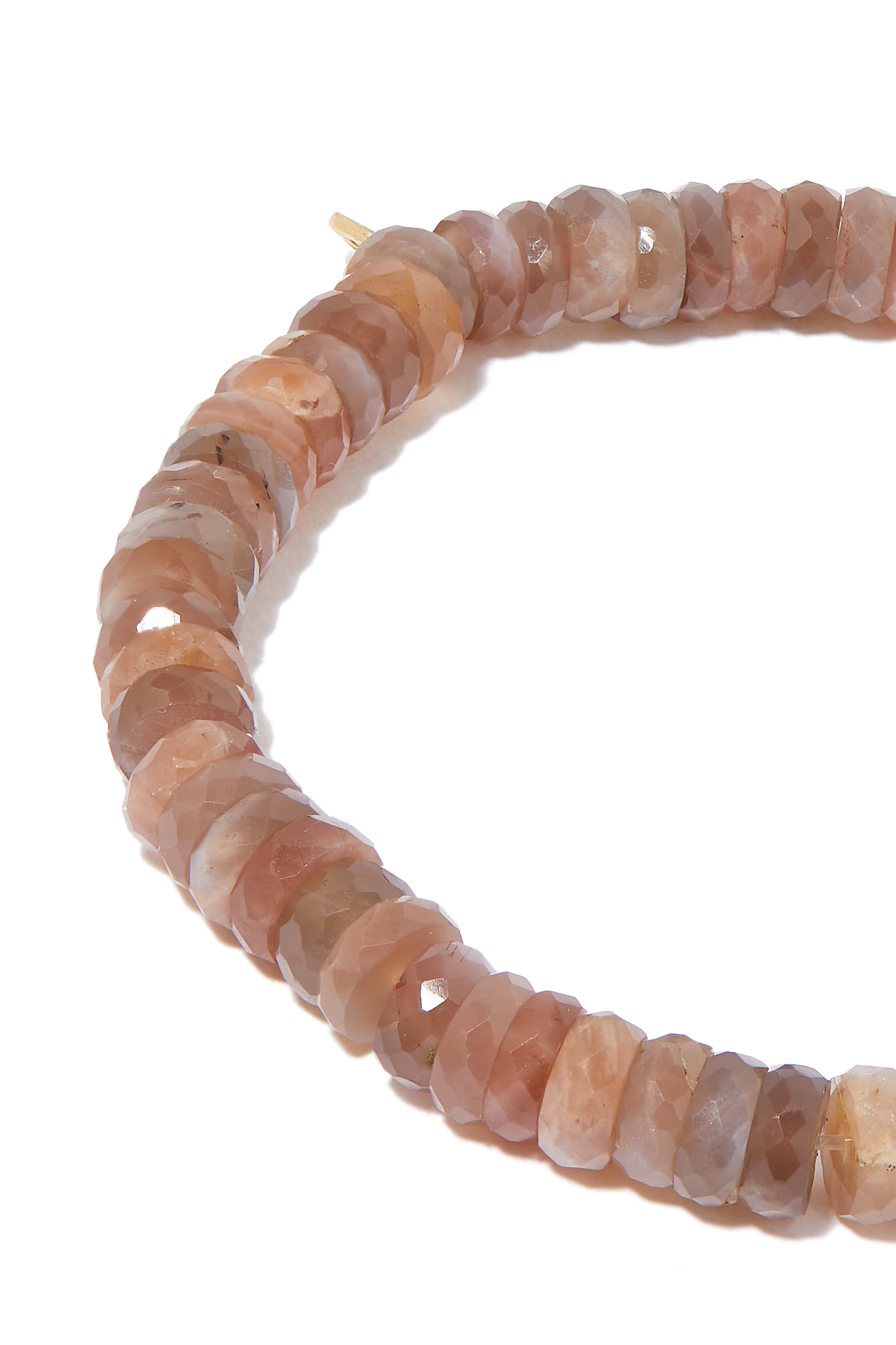 سوار بخرز مع حلية بتصميم أوراق نبات مونستيراا، ذهب أصفر عيار 14