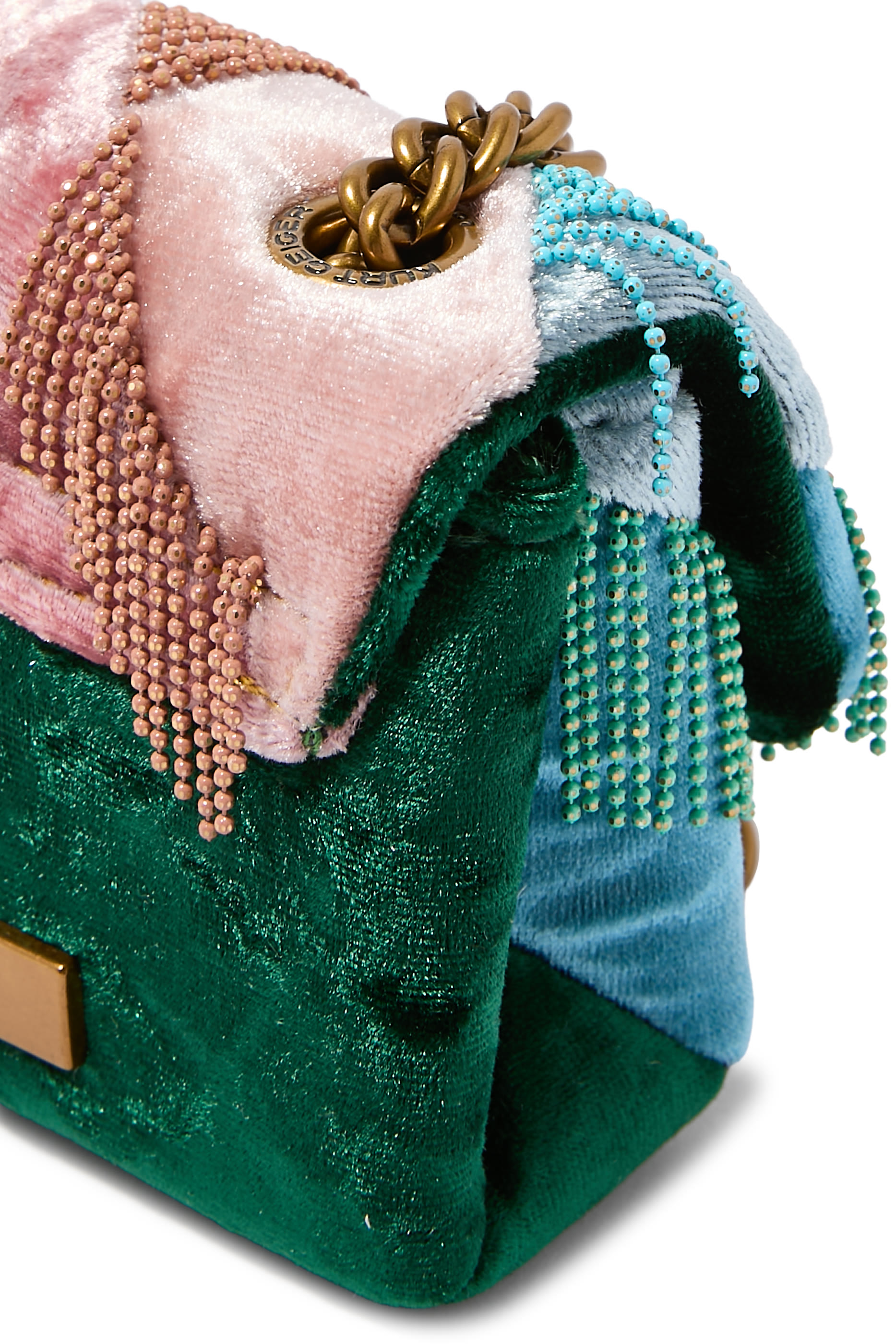 حقيبة كنسينغتون صغيرة بشرابات