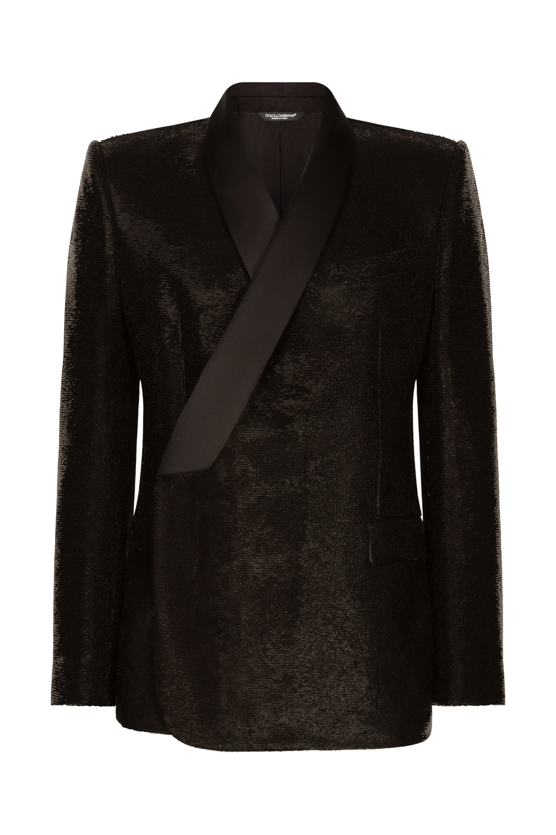 جاكيت توكسيدو بترتر وصفي أزرار وقصة سيسيليا