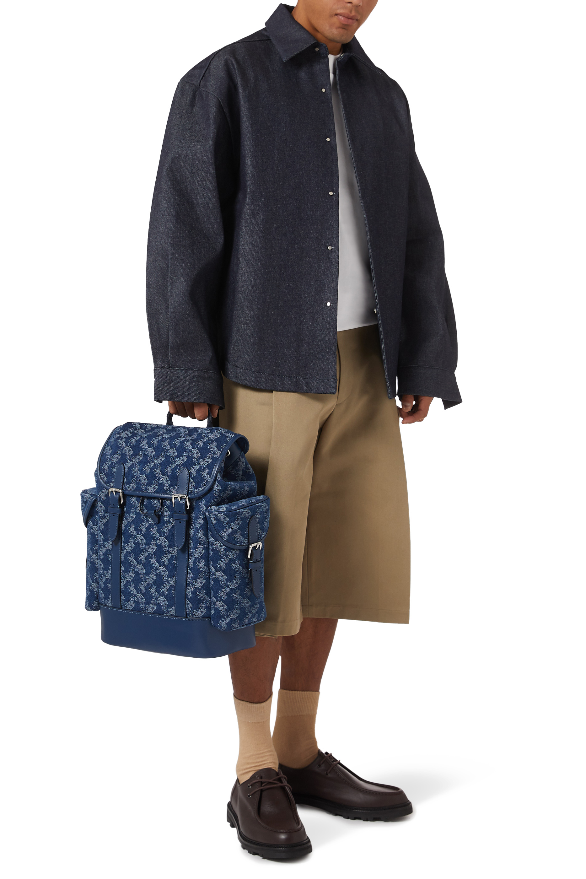 حقيبة ظهر هيتش بنقشة عربة وحصان