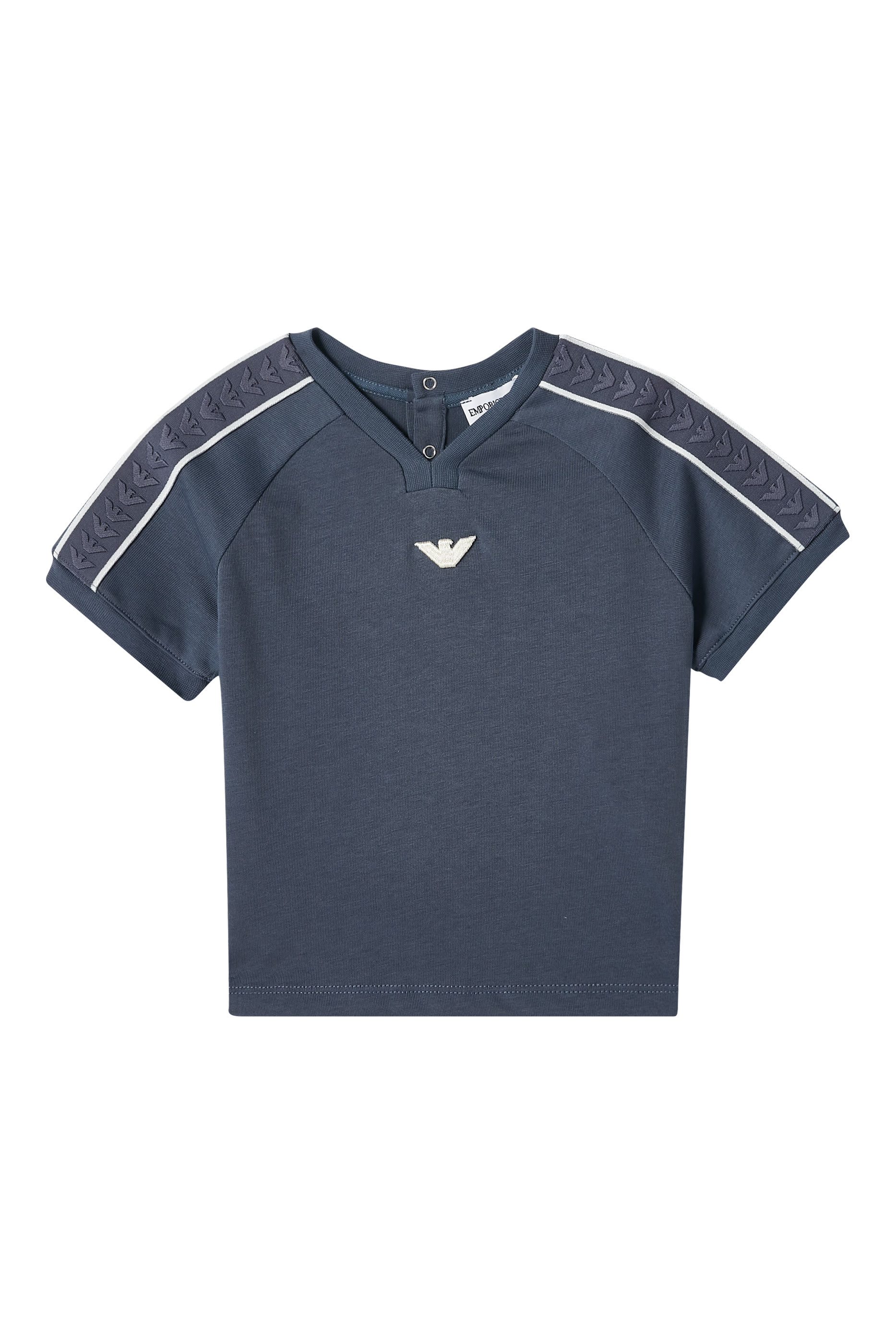 تيشيرت بشعار الماركة صغير للأطفال