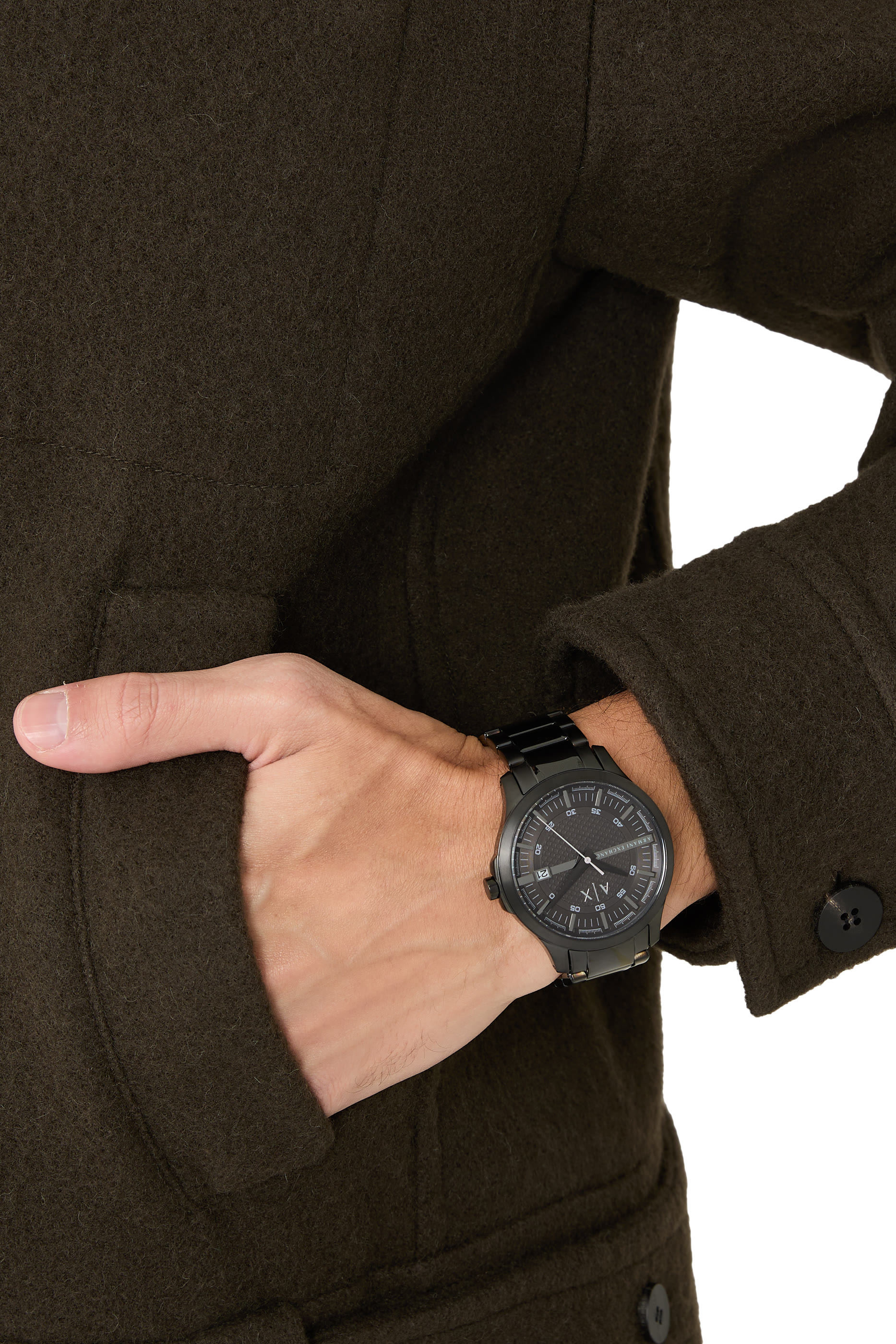 ساعة هامبتون كوارتز، 46 مم