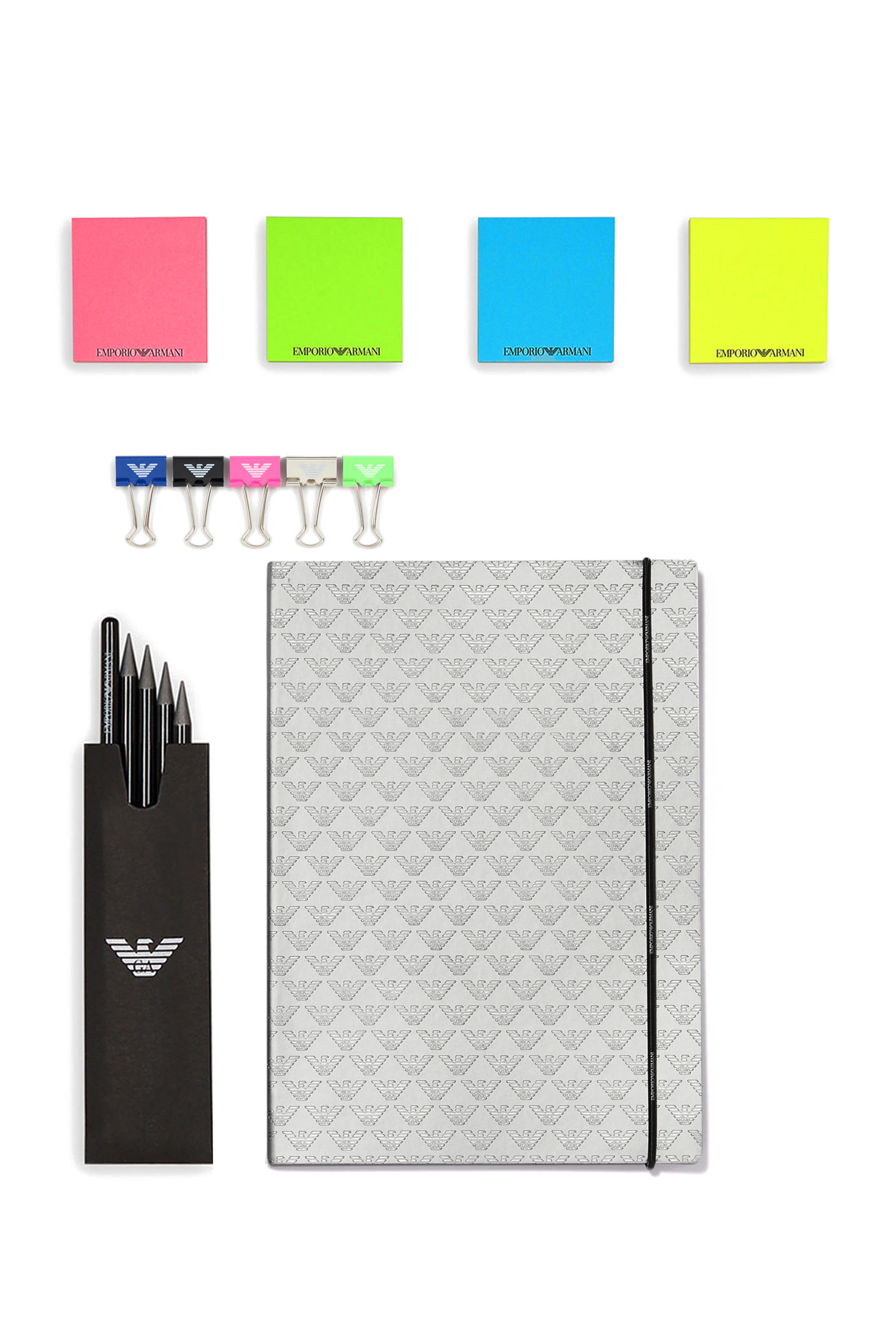 مجموعة أدوات مكتبية بطبعة شعار الماركة