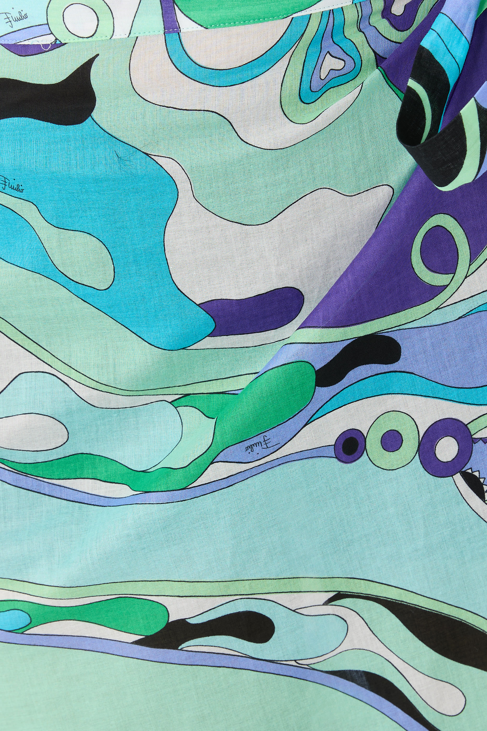 سارونغ بطبعة أوركيد قطن