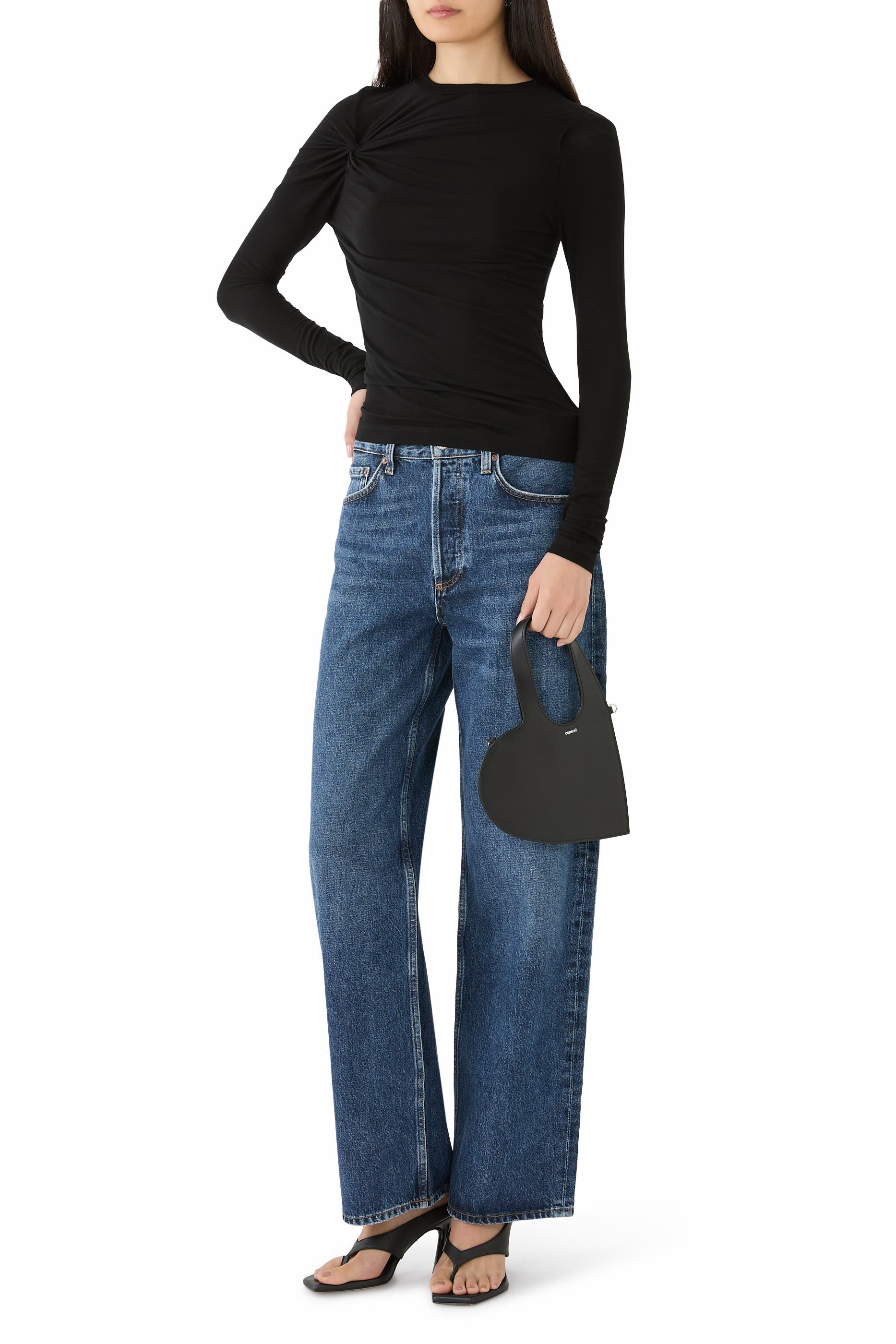 حقيبة يد صغيرة بتصميم قلب