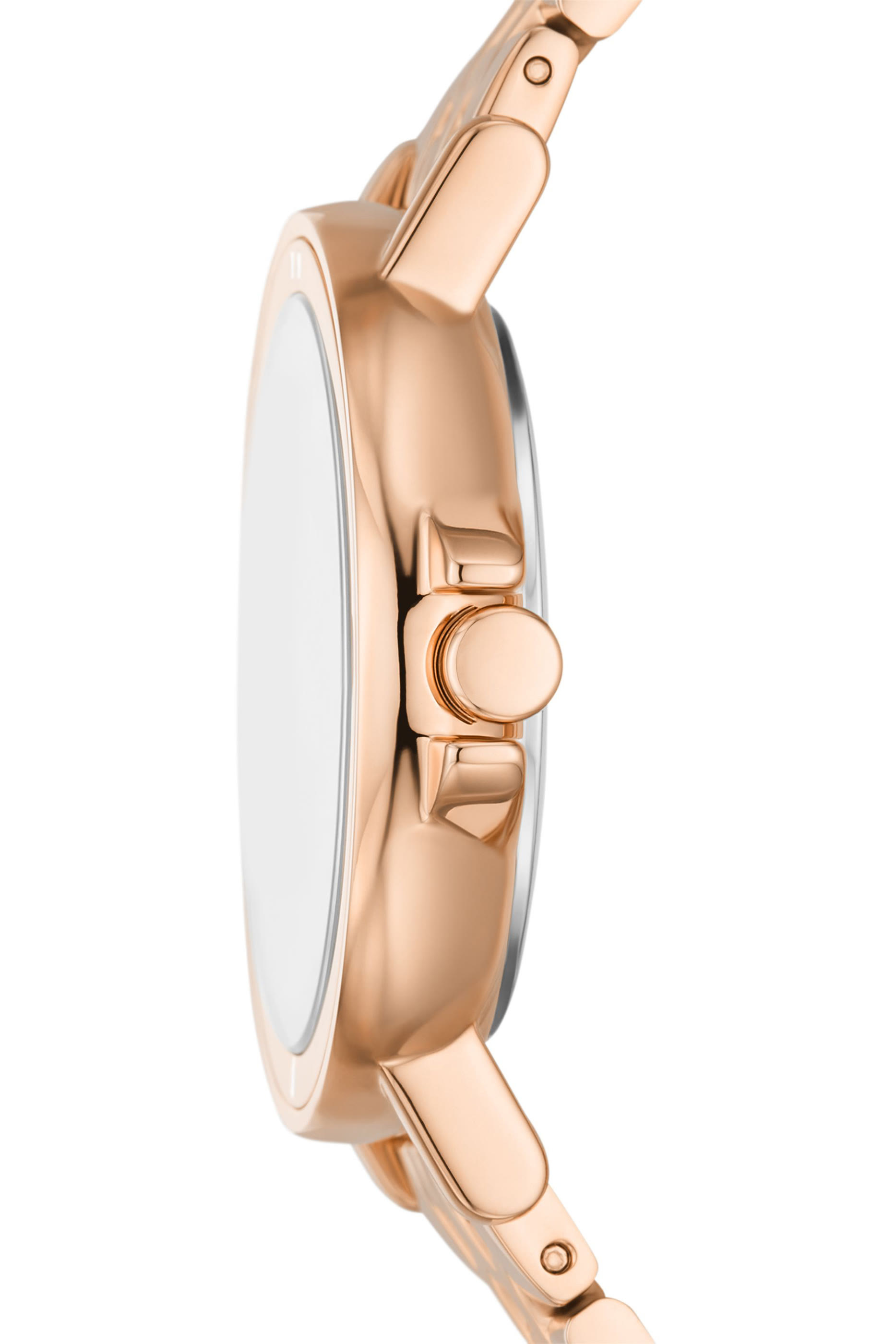 ساعة ليل رياضية بشعار الماركة مع ثلاث عقارب ونافذة للتاريخ وسوار ستانلس ستيل