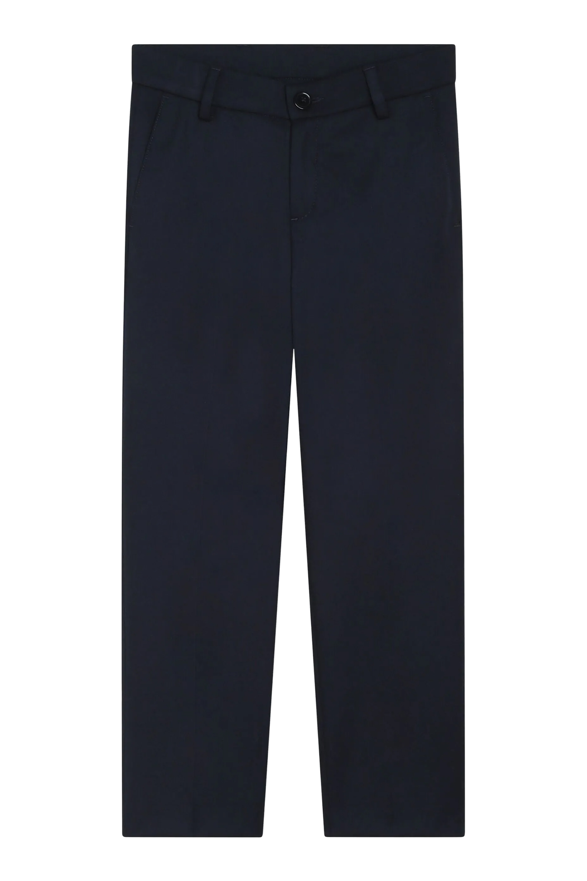 طقم جاكيت بدلة بصف أزرار وبنطال للأطفال