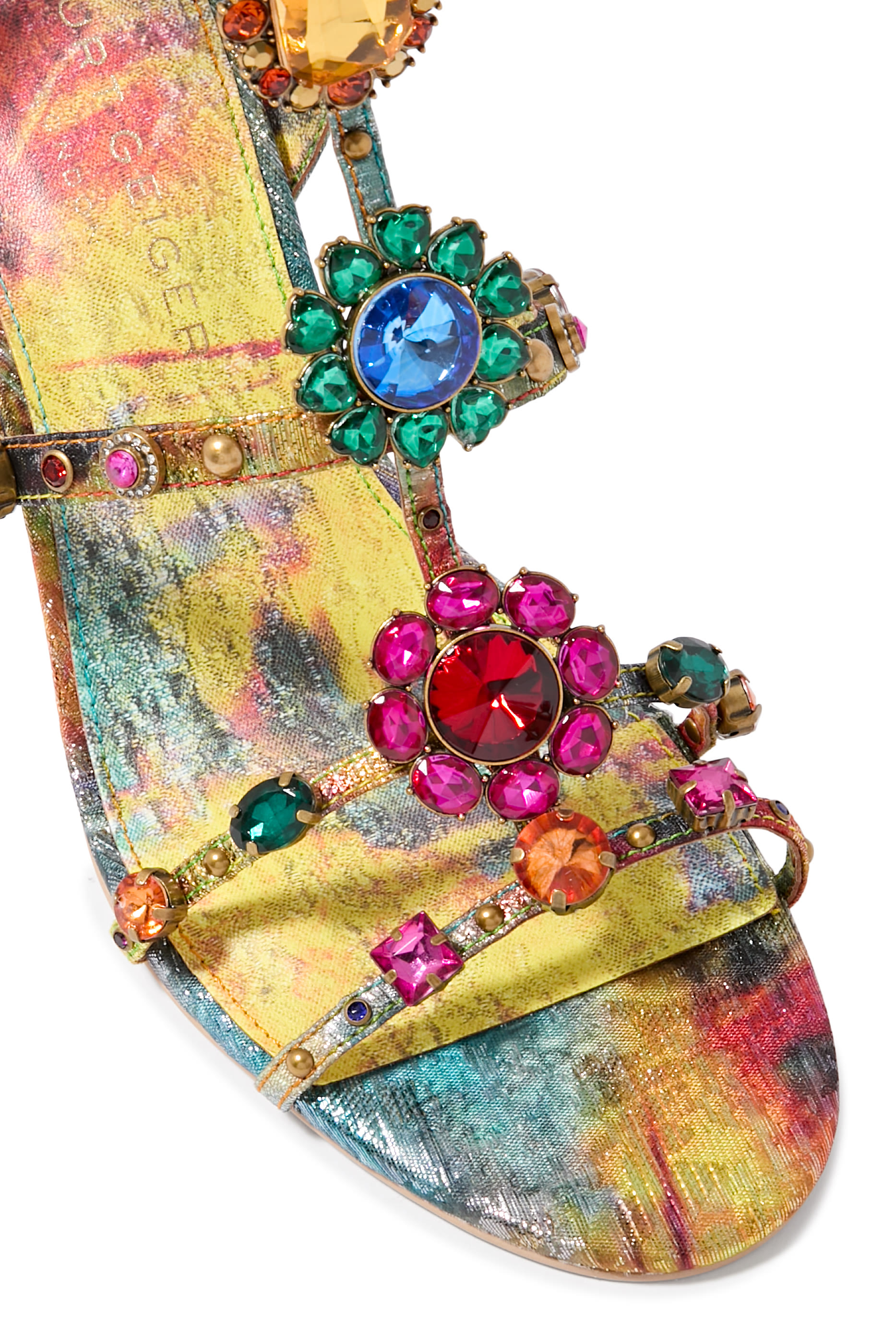 صندل جلاديتور مزين بأحجار براقة