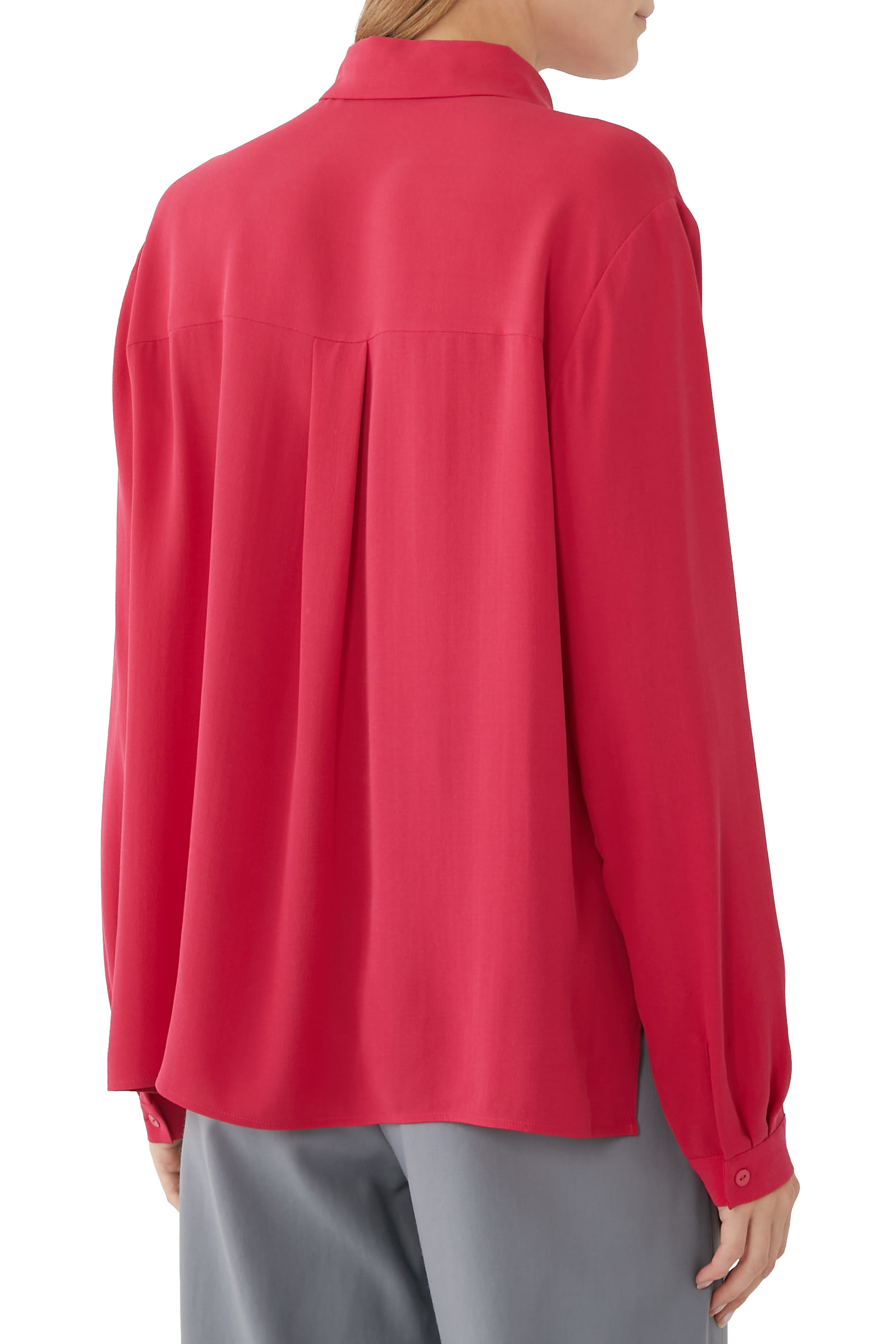 قميص حرير جورجيت