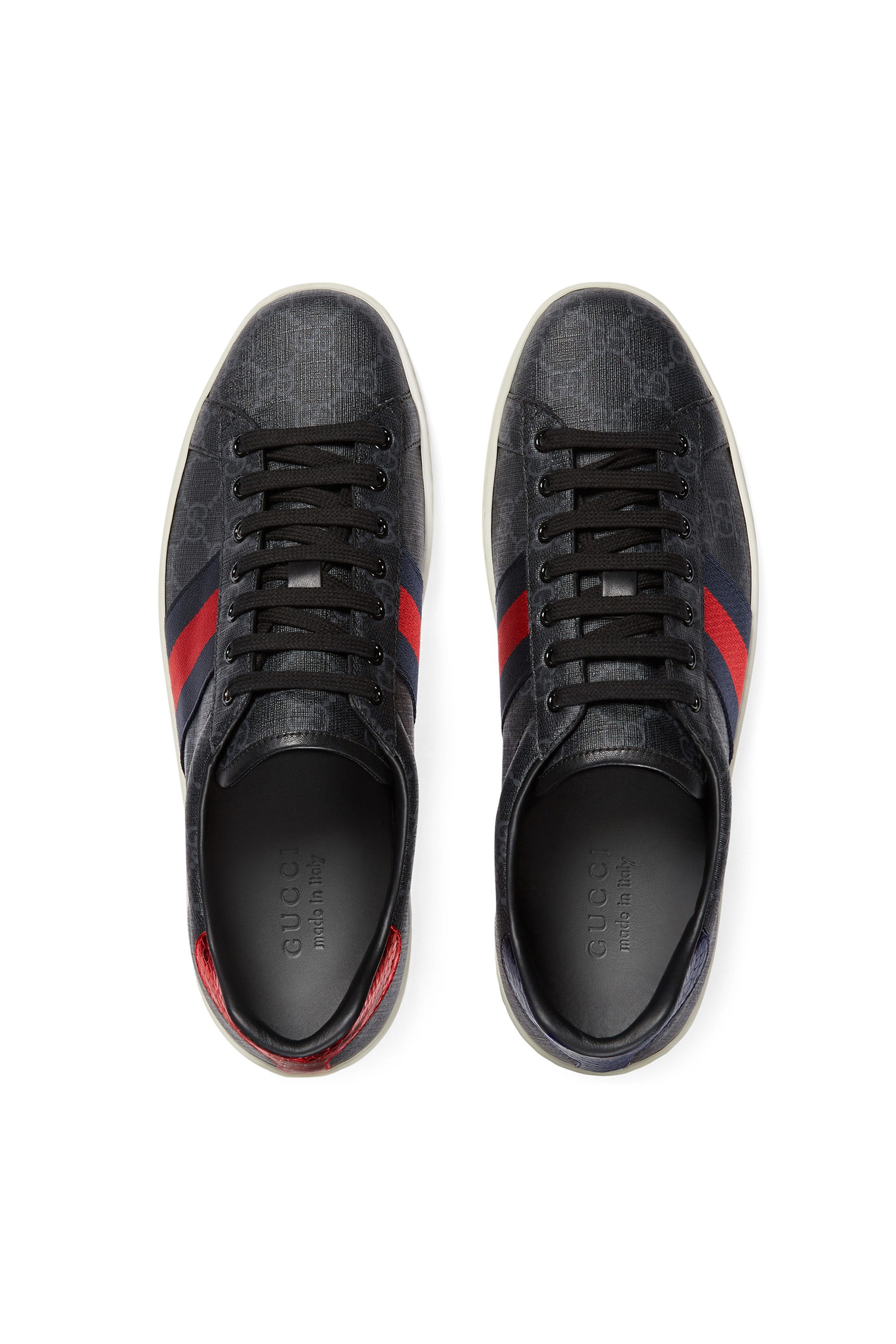 سنيكرز آيس قماش قنب سوبريم بنقشة حرفي شعار الماركة