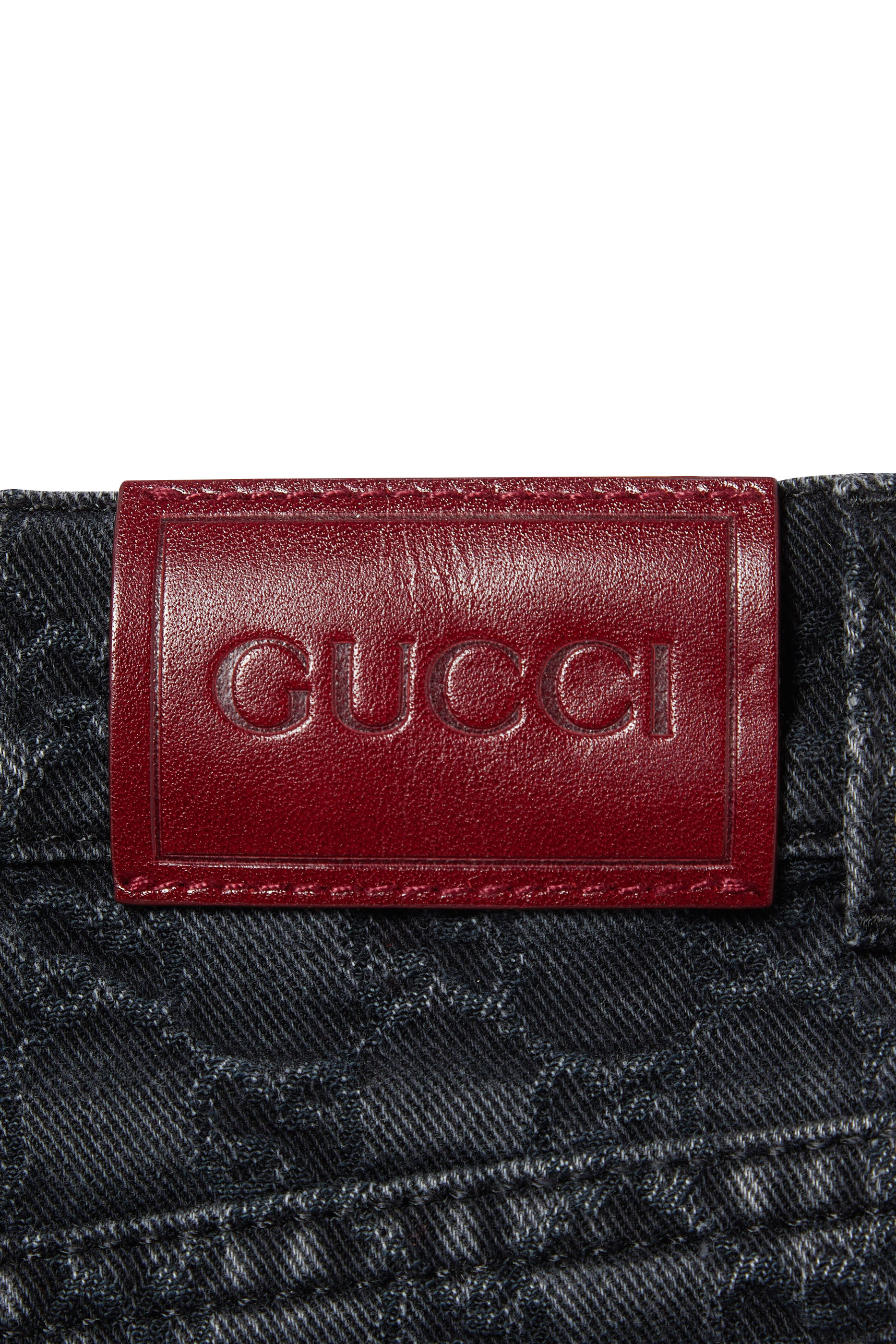 تنورة قصيرة دنيم بشعار حرفي الماركة للأطفال