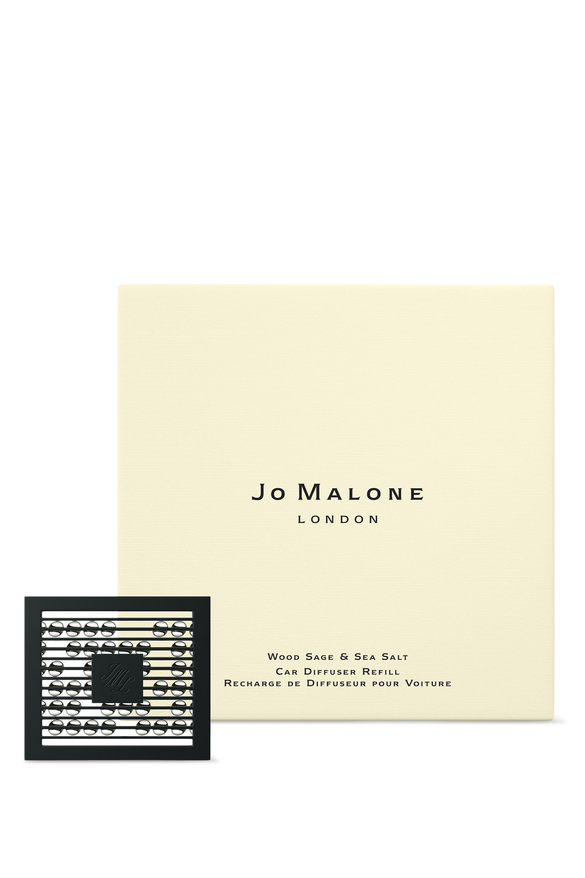 عبوة إعادة ملء موزع عطر للسيارة وود ساج اند سي سالت