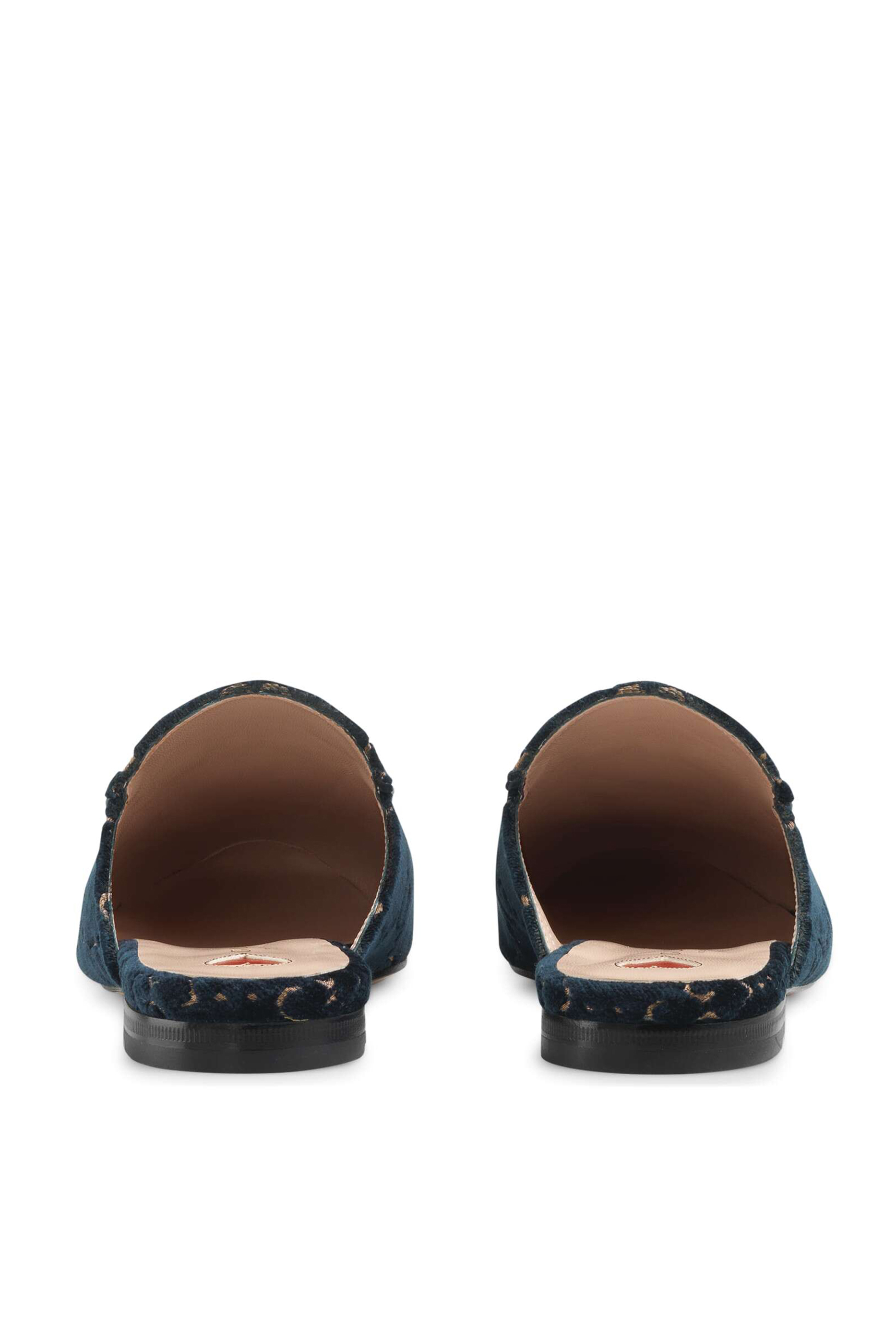 حذاء برينستاون مطرز مفتوح من الخلف