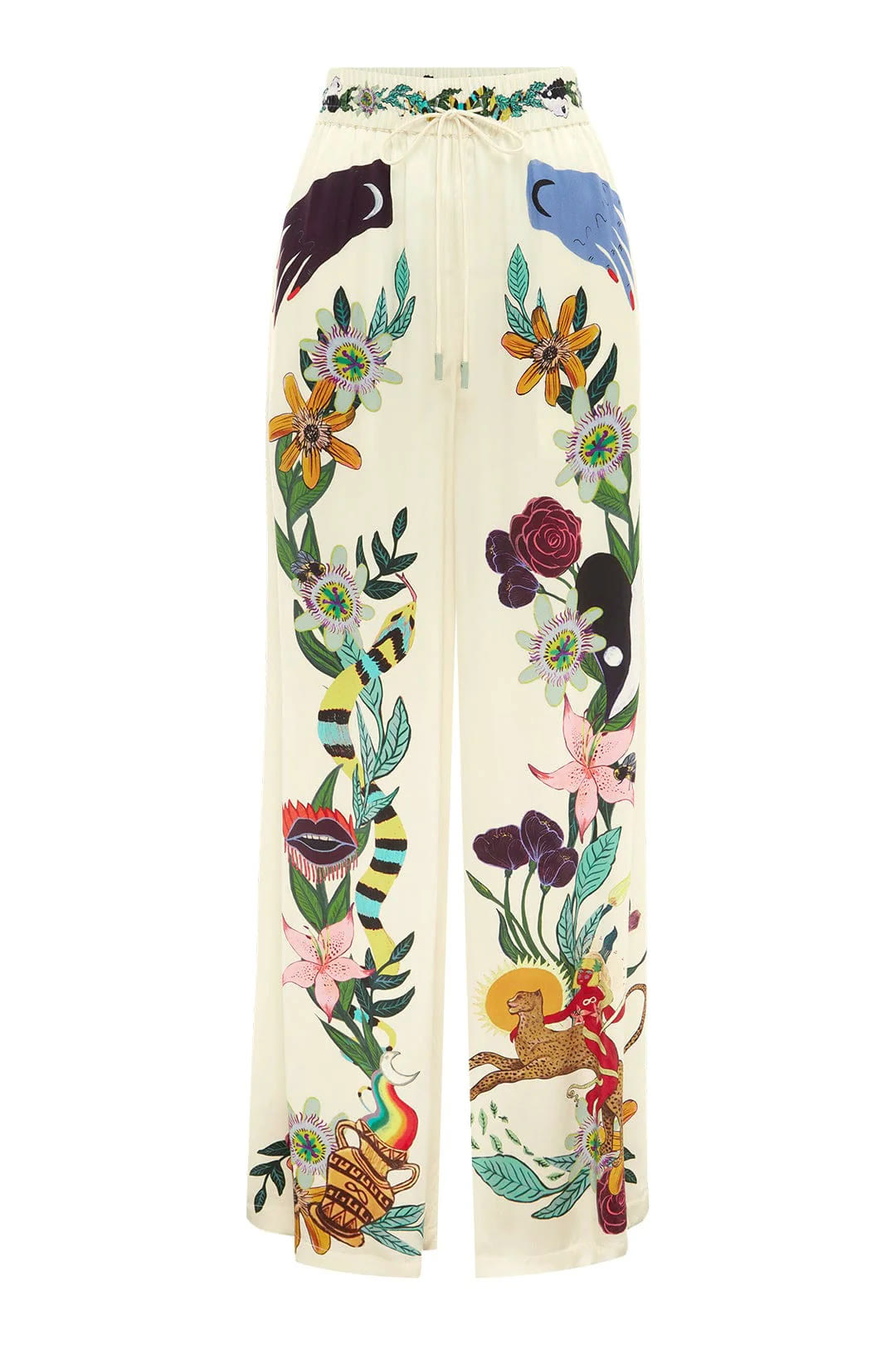 بنطال ميغان حرير