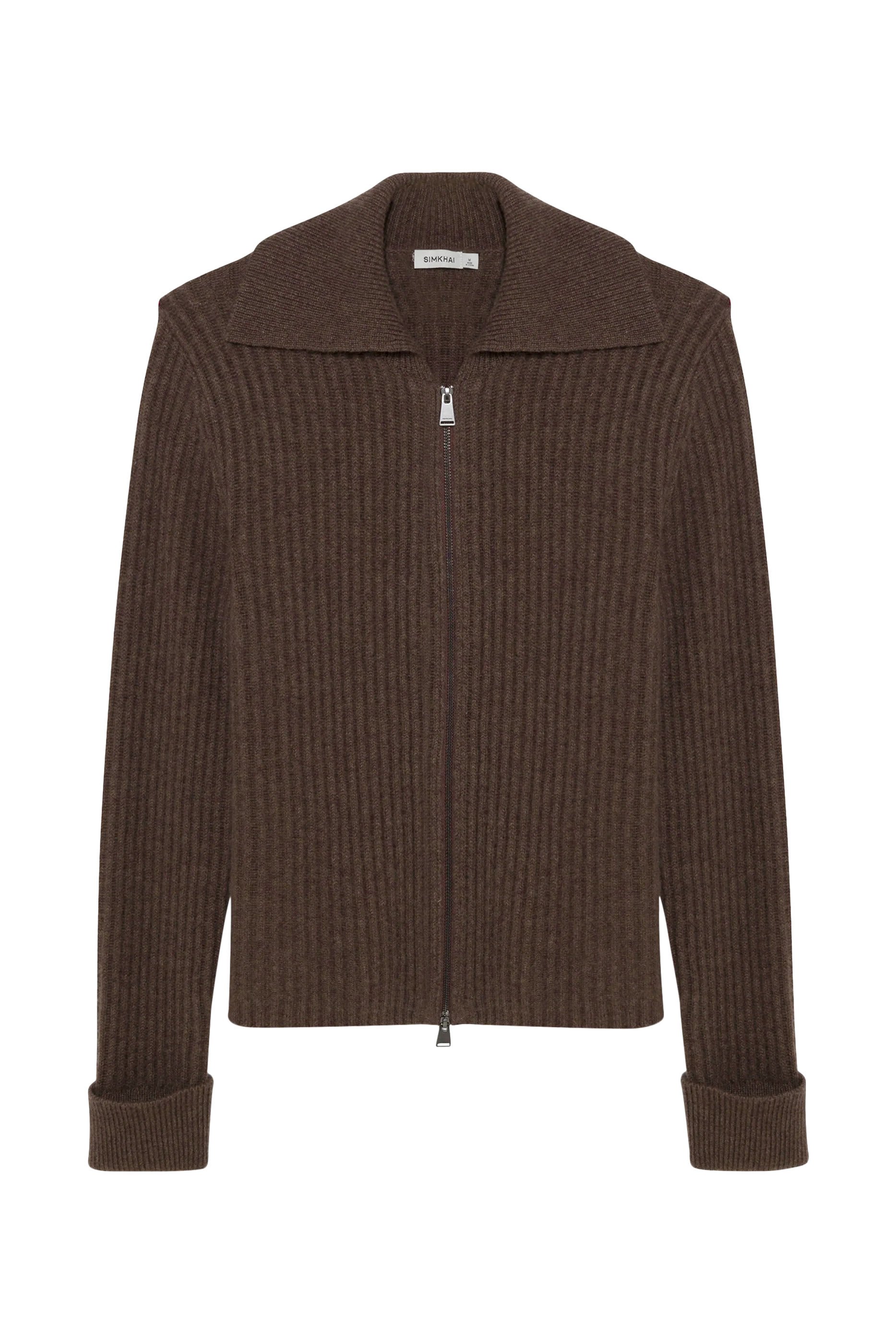 جاكيت جيف بسحاب كشمير