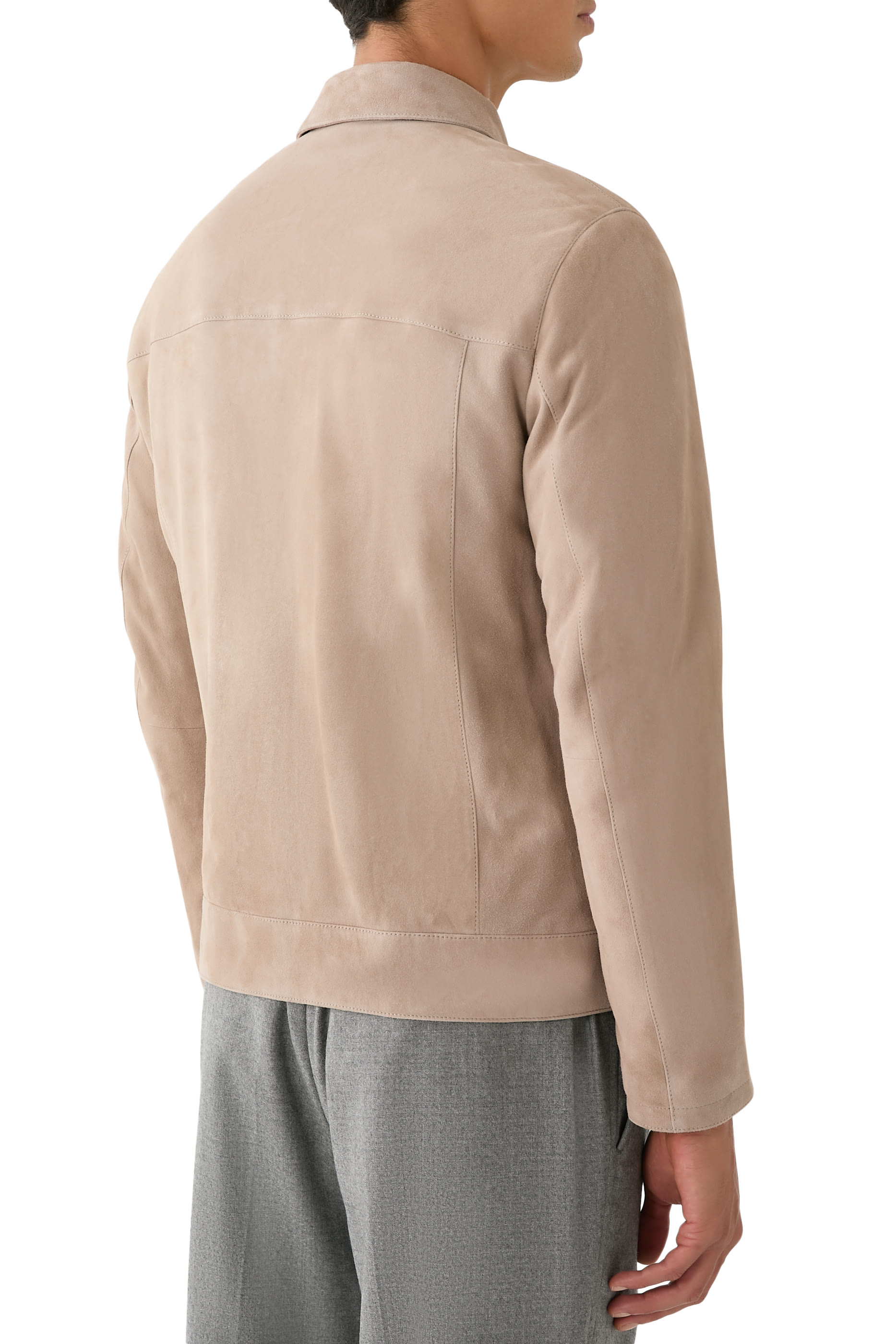 جاكيت جلد شمواه