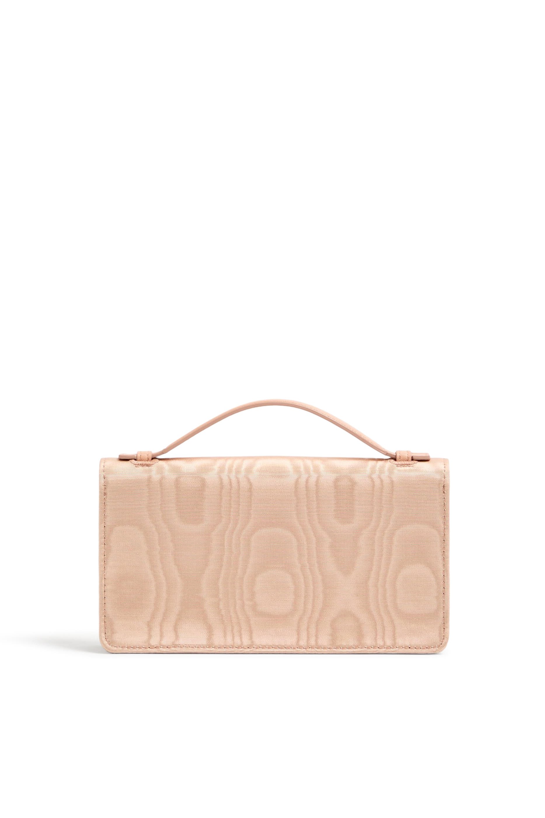 محفظة بحلية شعار الماركة وحمالة سلسلة