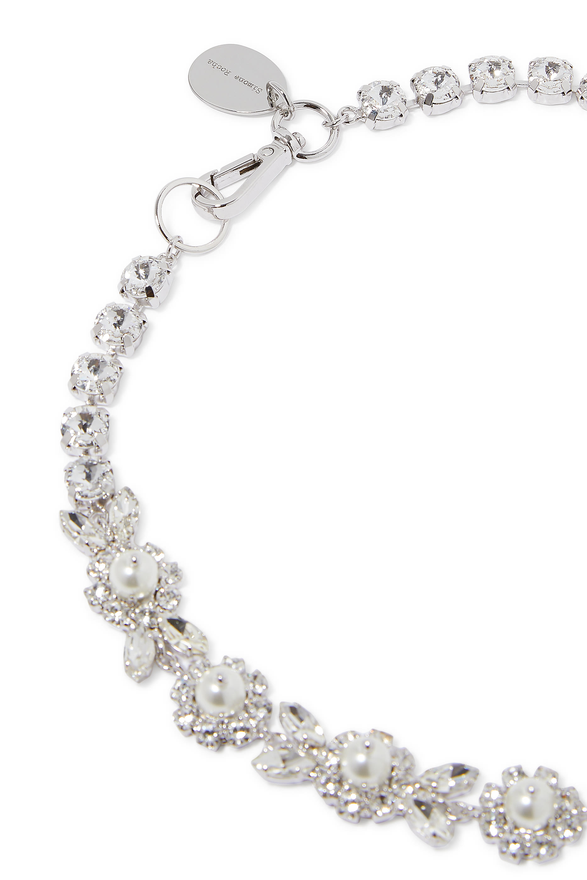 قلادة بحلي بتصميم زهور أقحوان