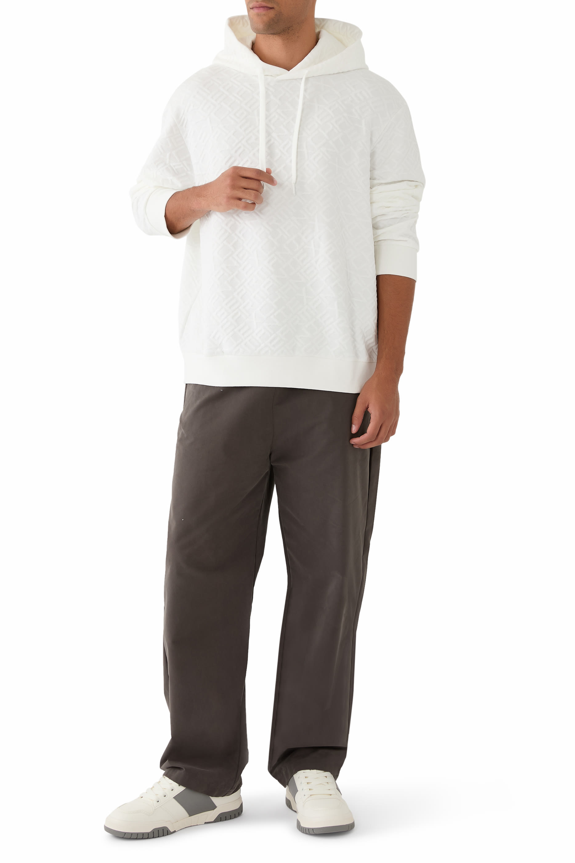 سنيكرز بكاحل منخفض جلد صناعي