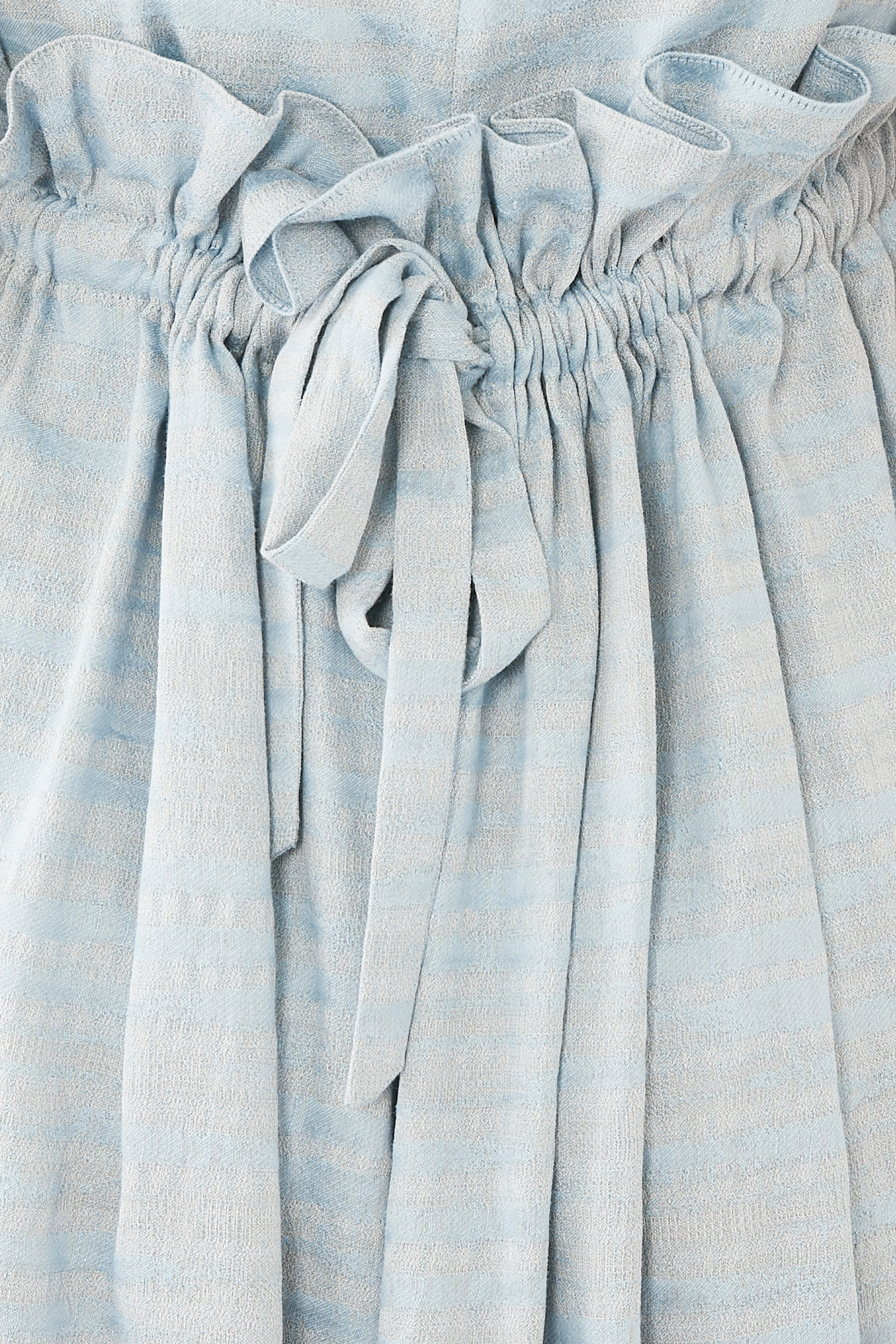 فستان ايكون طويل مزيج كتان