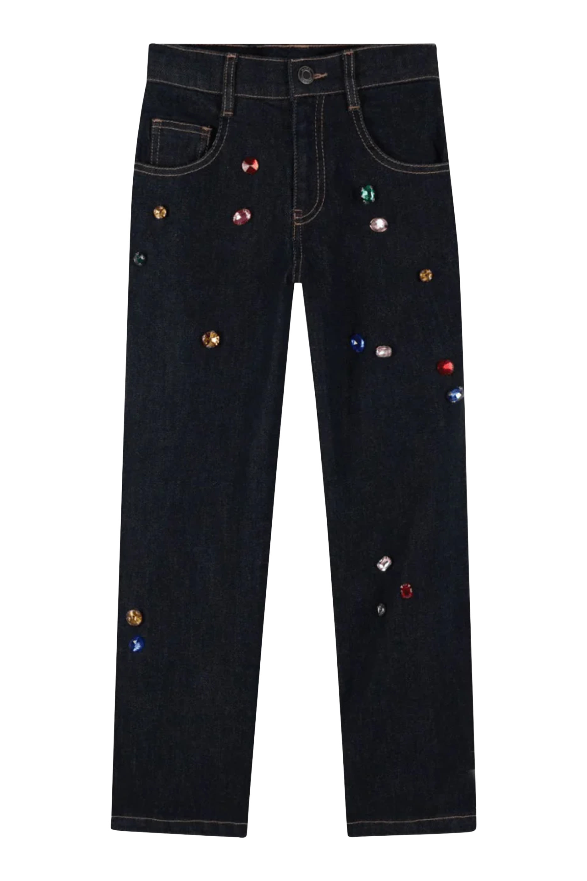 بنطال جينز بأحجار للأطفال