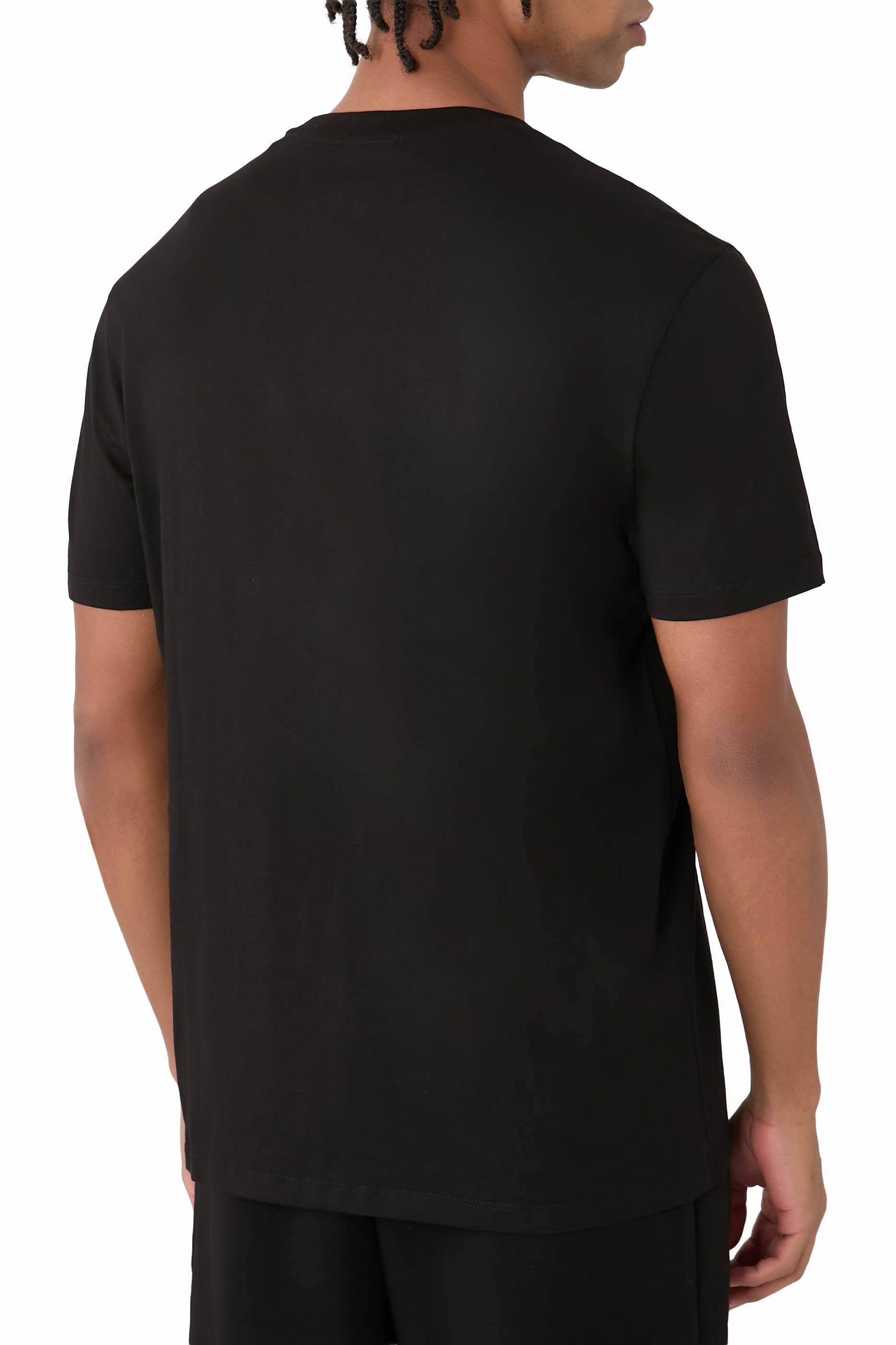 تيشيرت بشعار حرفي الماركة