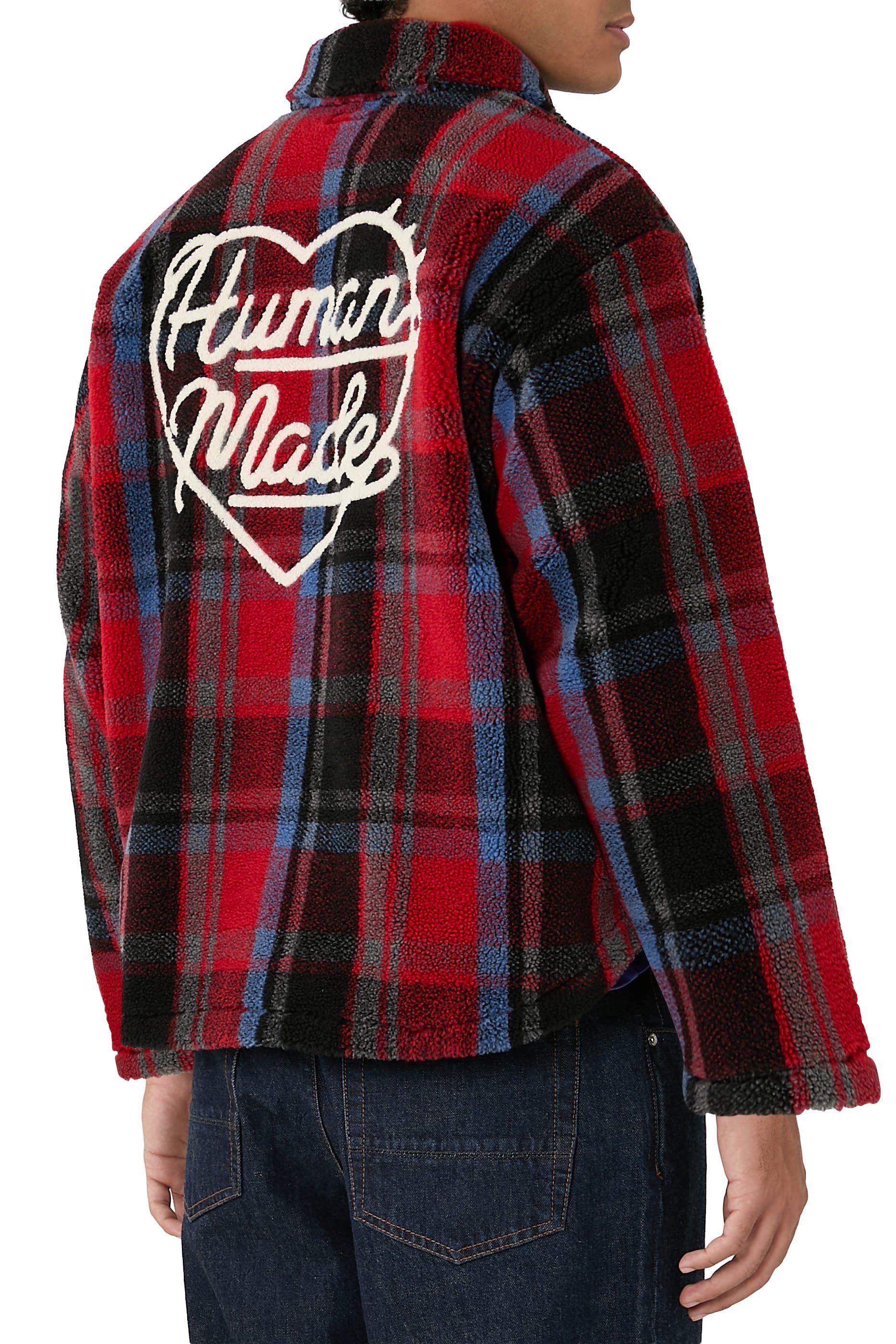 سترة برقعة قلب بشعار الماركة