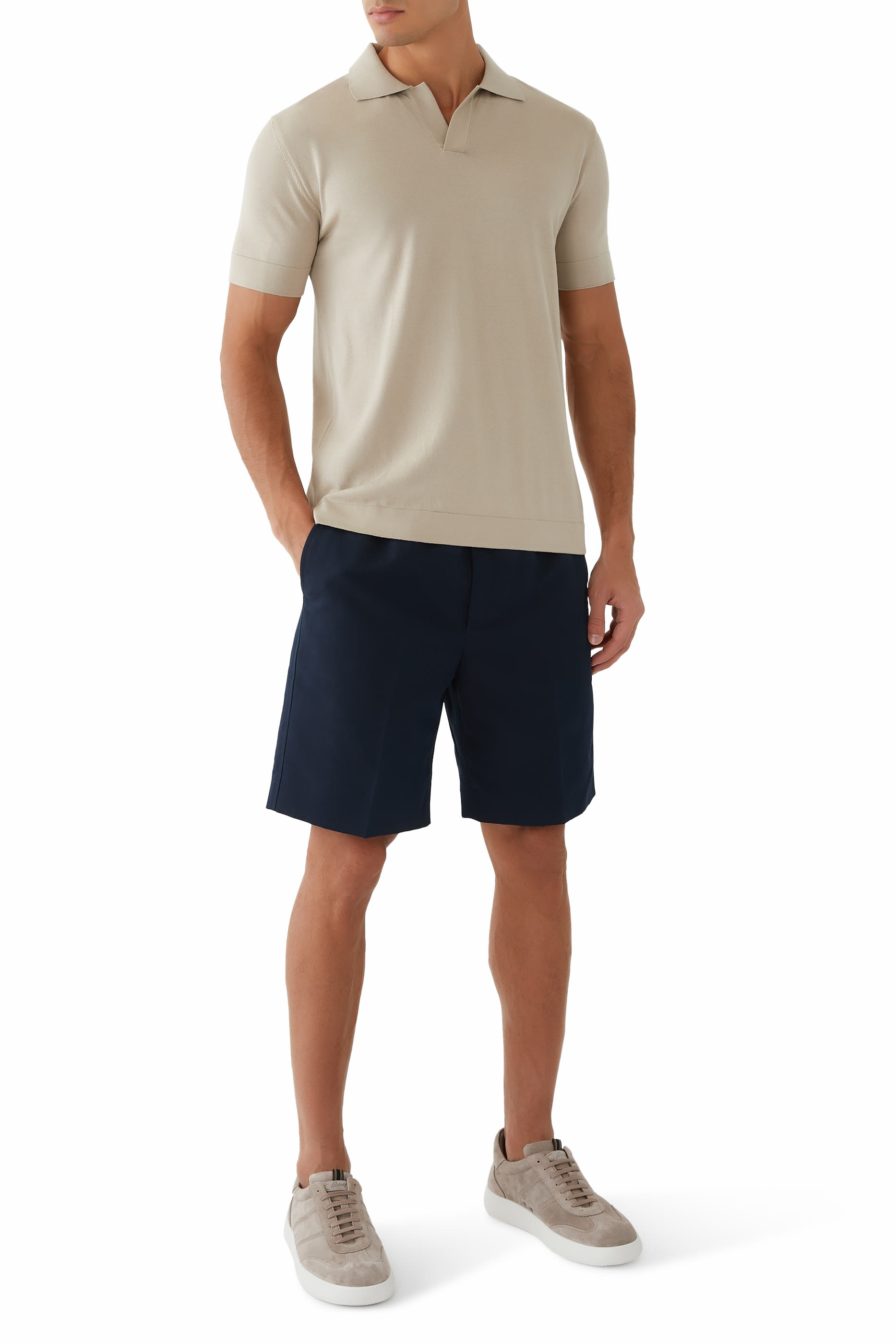 قميص بولو قطن حرير