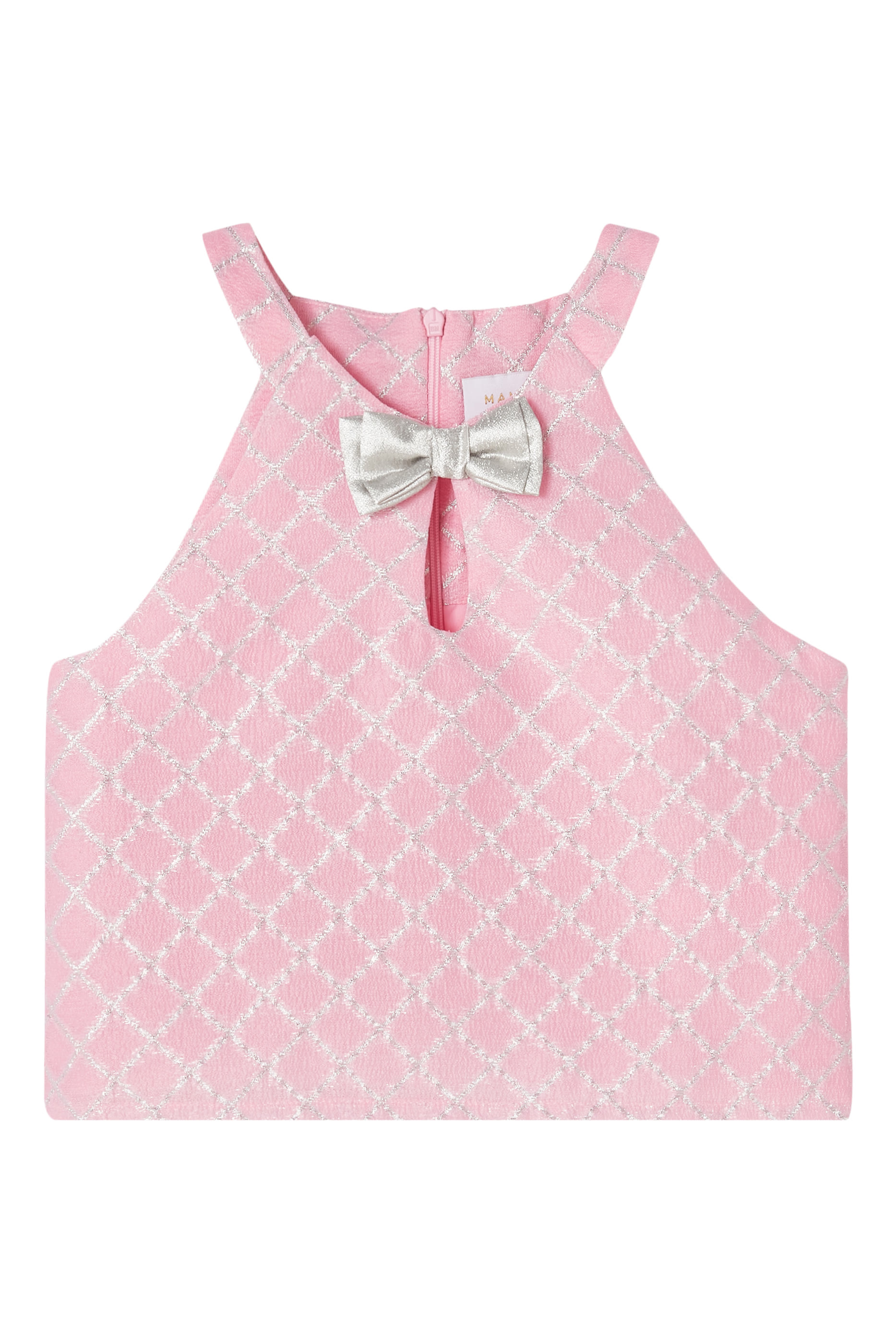 Kids Bow-Tie Crop Top