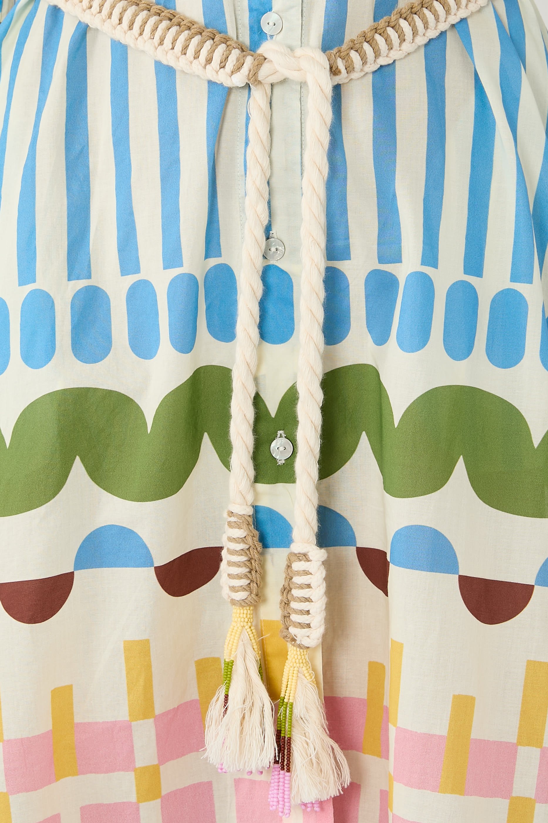 فستان سونا بحزام