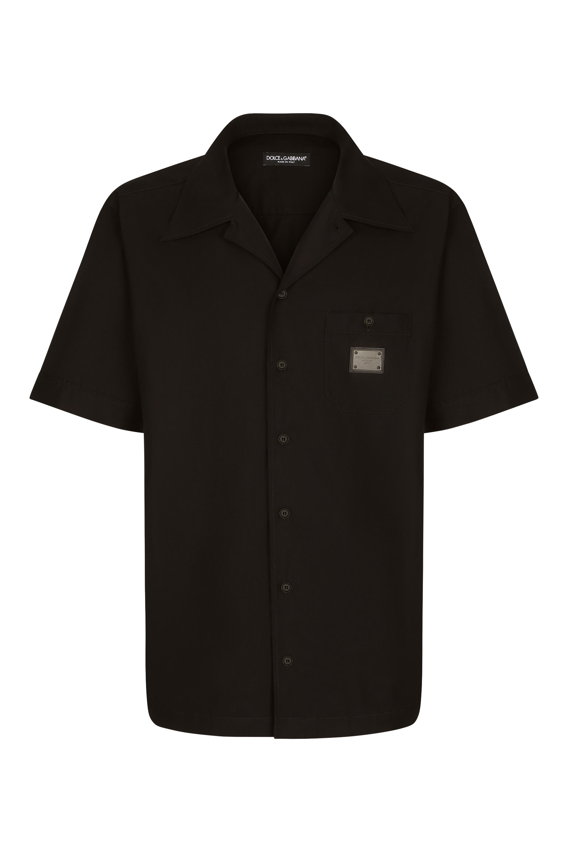 قميص هاوايان بشارة بشعار الماركة قطن