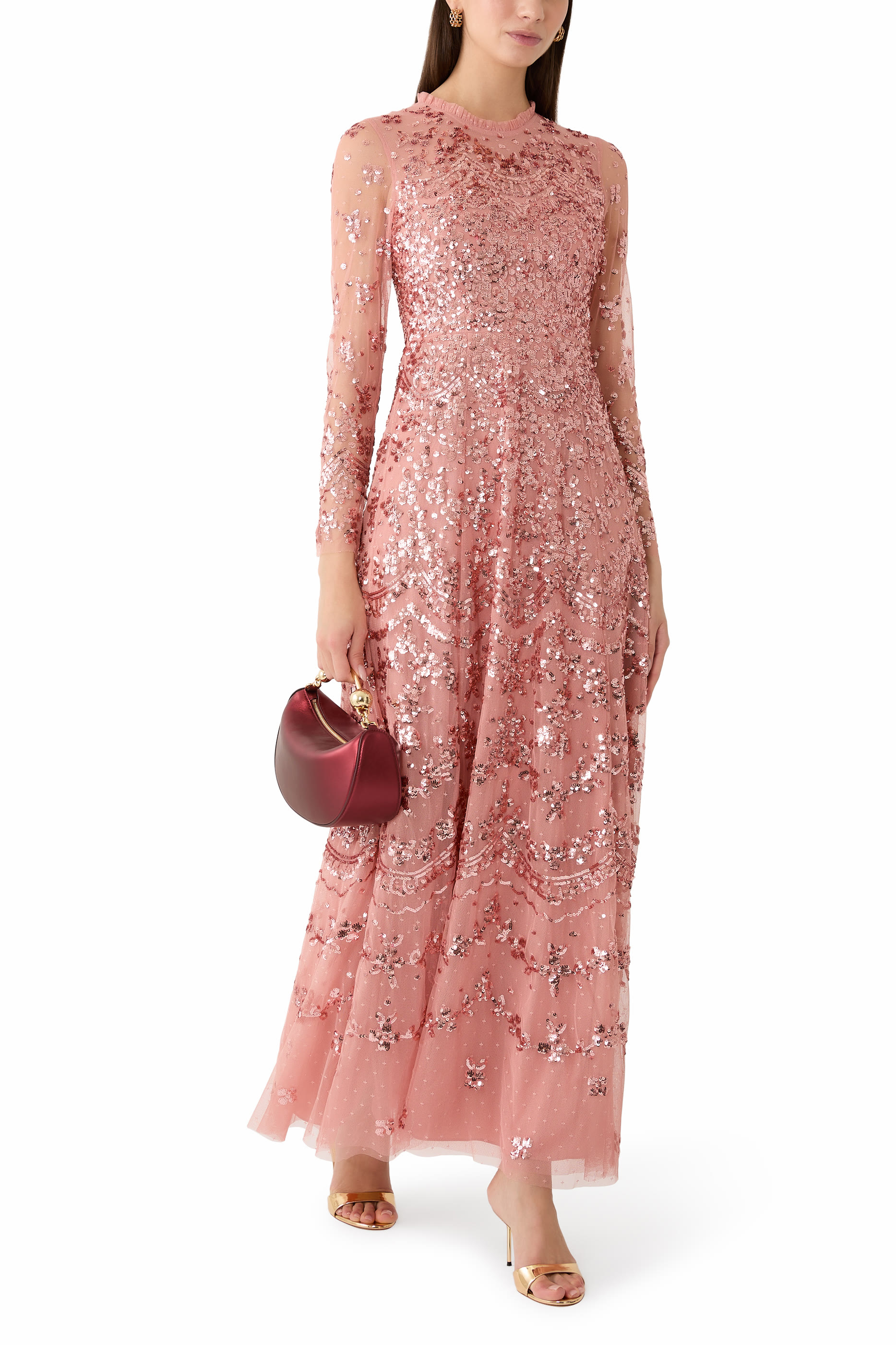 Freya Long Sleeves Gown