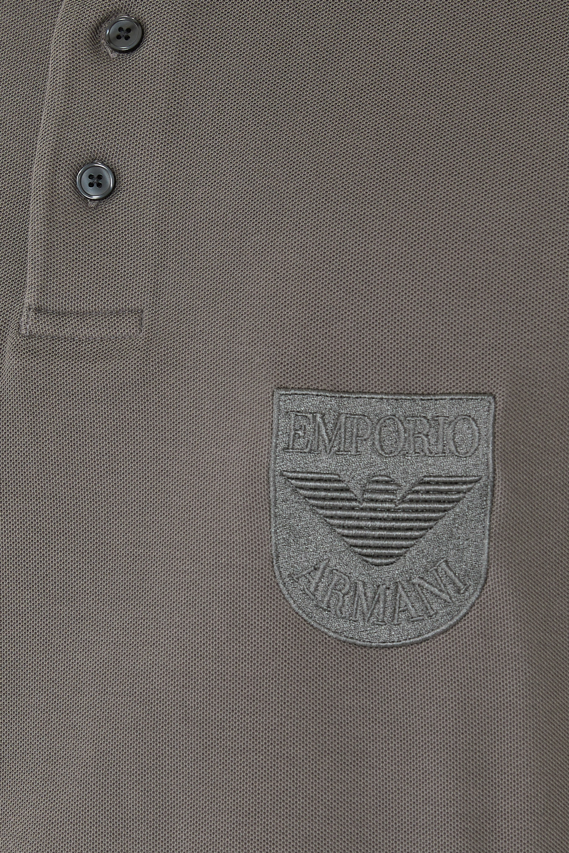 قميص بولو برقعة شعار الماركة جيرسيه