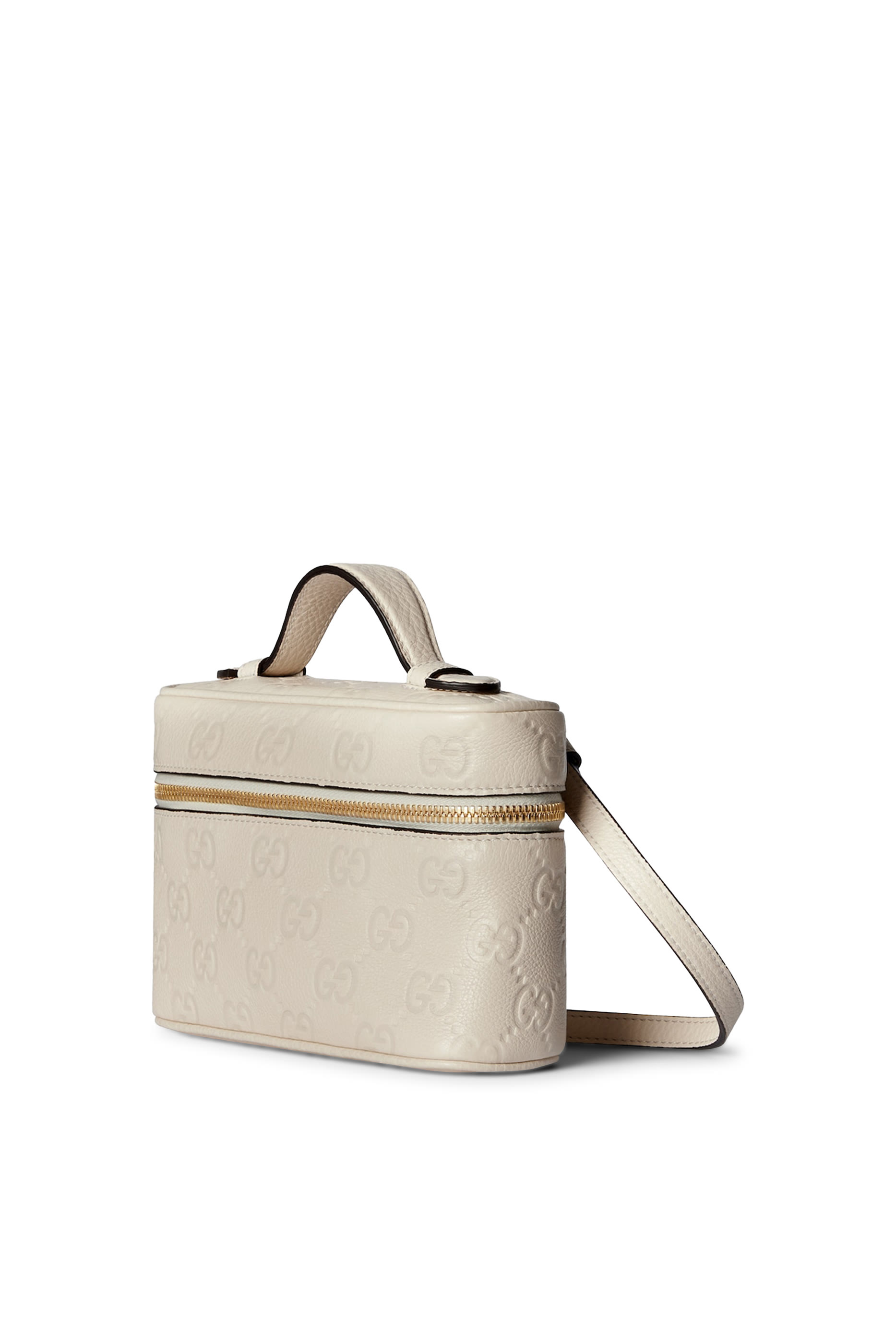 حقيبة كتف صغيرة جدا بنقشة حرفي شعار الماركة