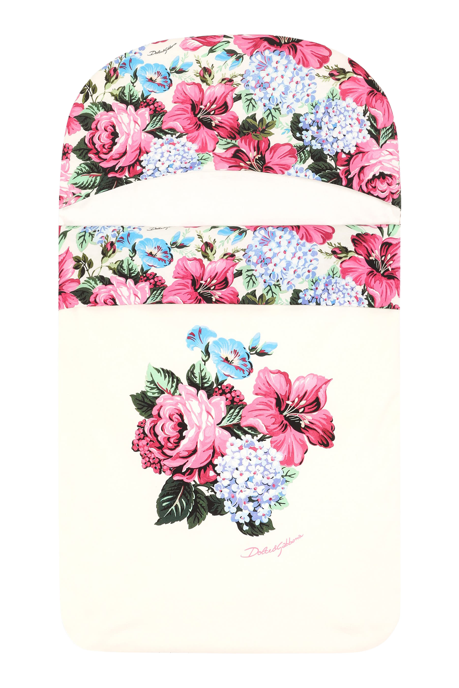 كيس نوم بطبعات ورود نسيج متشابك للأطفال